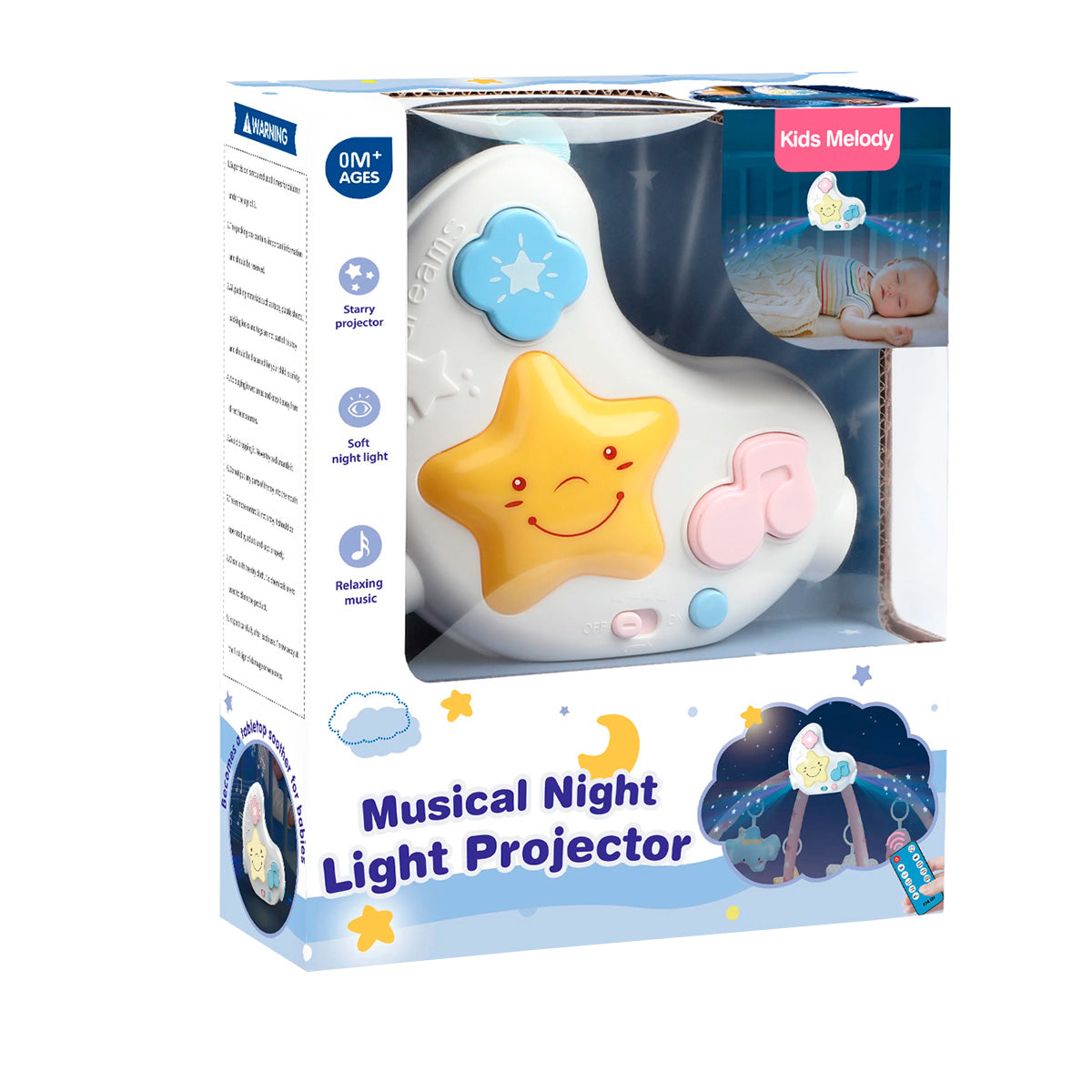 Lampara Proyector Musical con Control