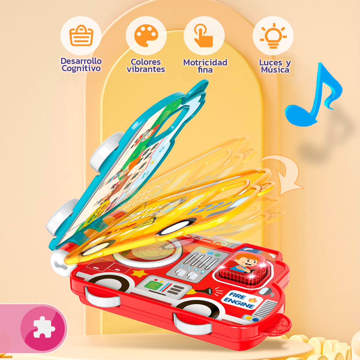 Libro Musical Infantil Voces Luces y Sonidos