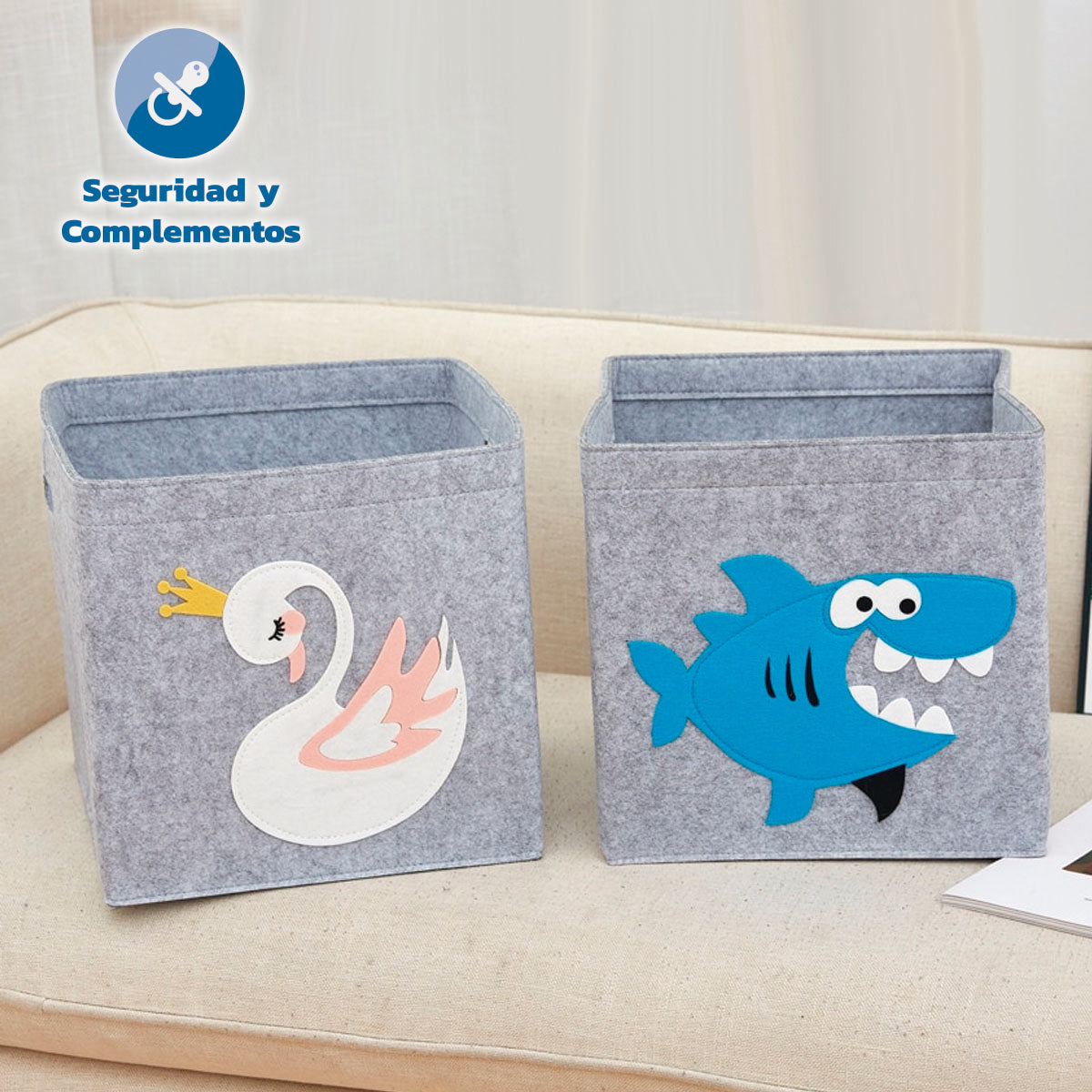 Cajas organizadora de fieltro