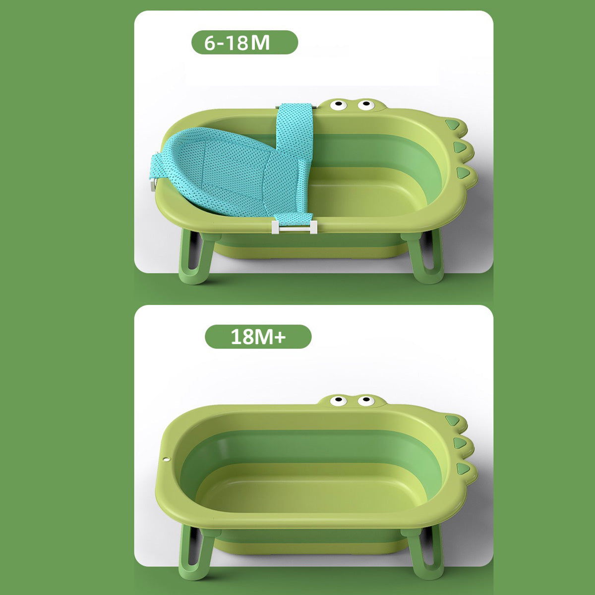 Tina Plegable con Almohada