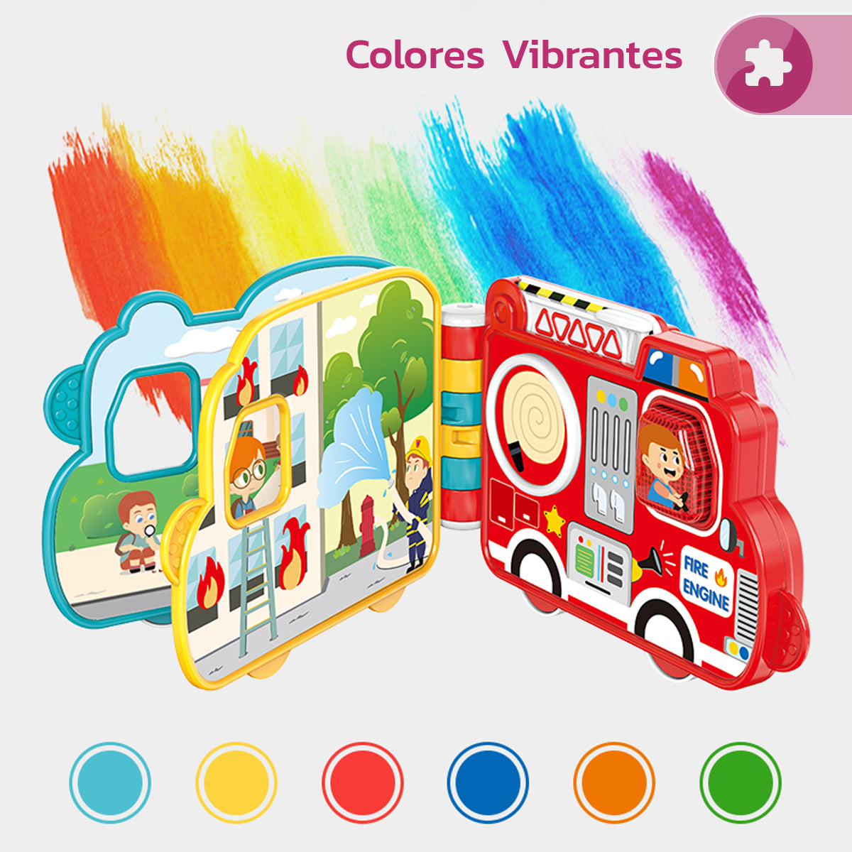 Libro Musical Infantil Voces Luces y Sonidos