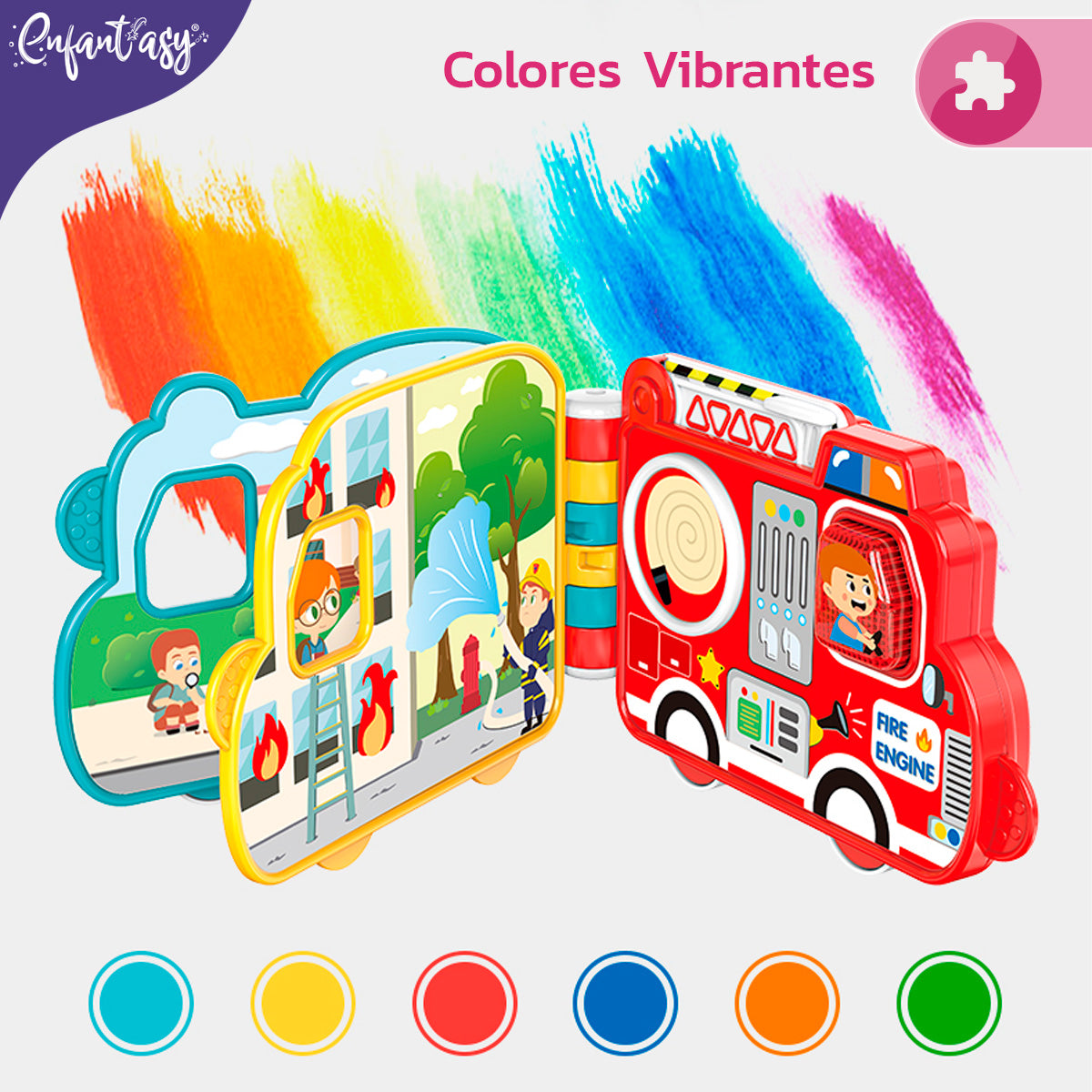 Libro Musical Infantil Voces Luces y Sonidos