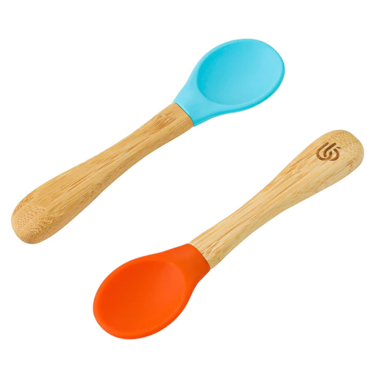 Plato Bambú antideslizante con Cuchara Silicona