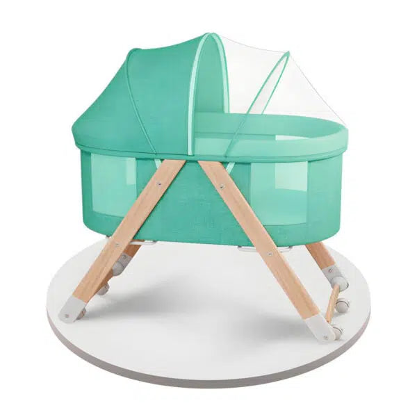 cuna_bebe_verde - Enfantasy®