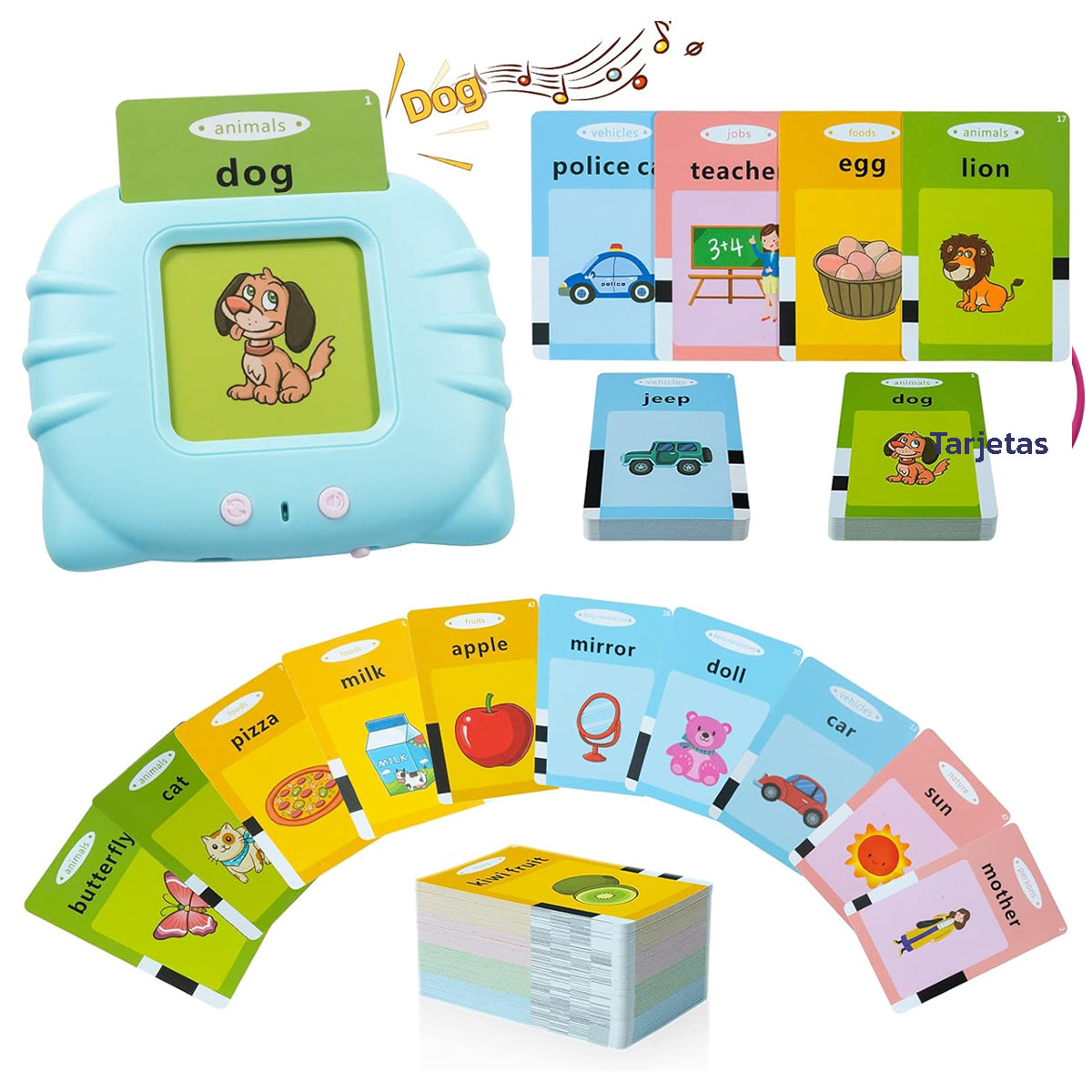 Lector Interactivo de Educación Temprana Ingles Español