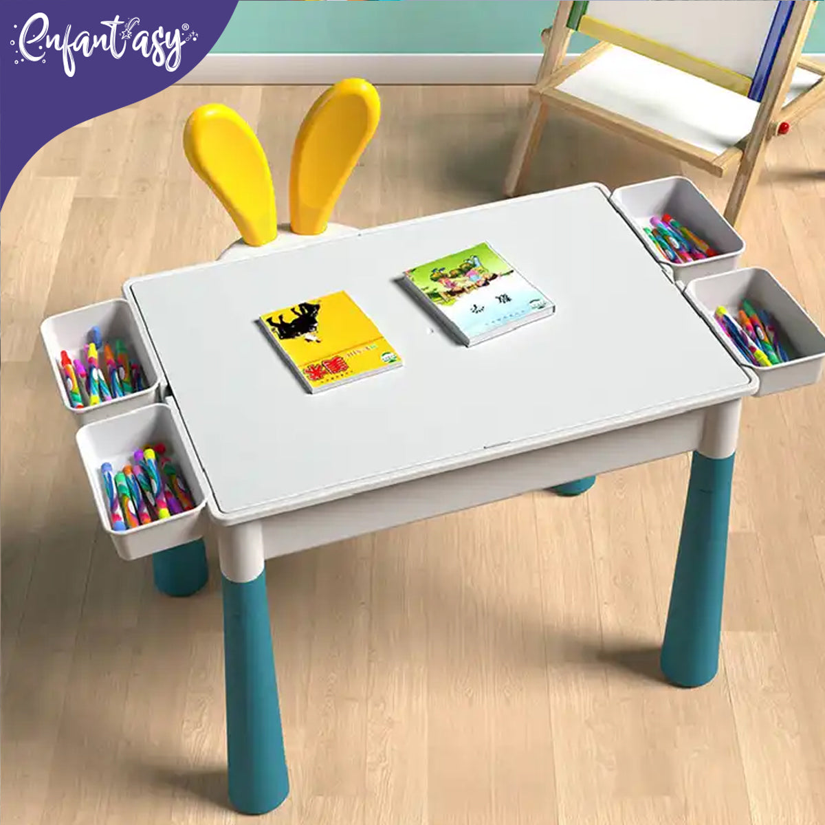 Mesa Mediana Multifuncional con Silla