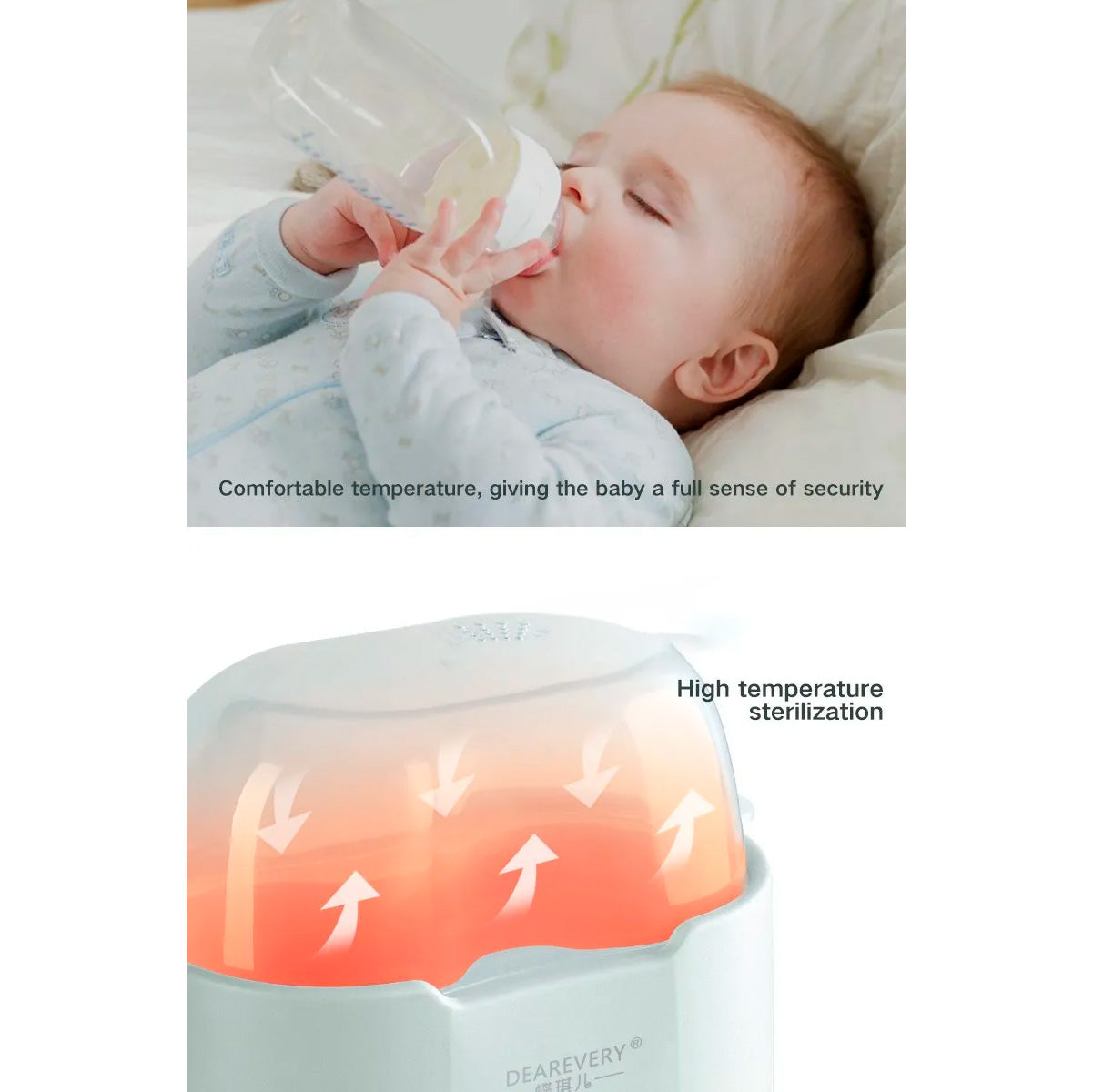 Esterilizador Calentador Biberones