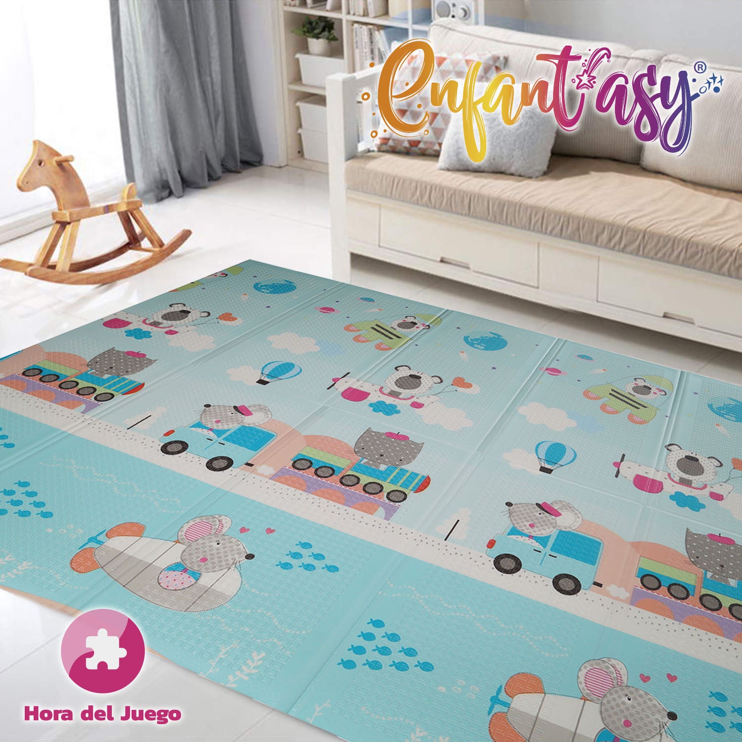 Tapete de Juego Plegable