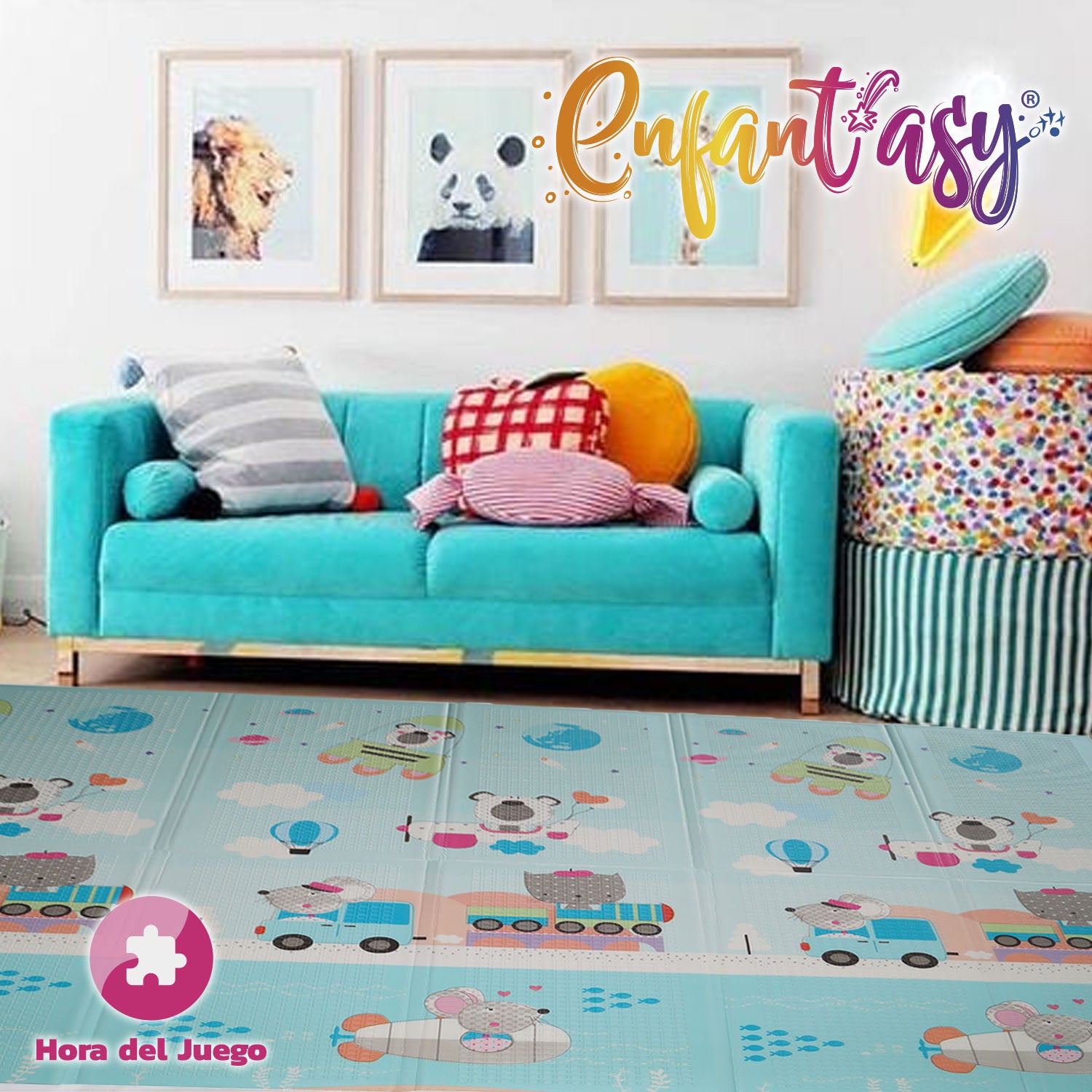 Tapete de Juego Plegable