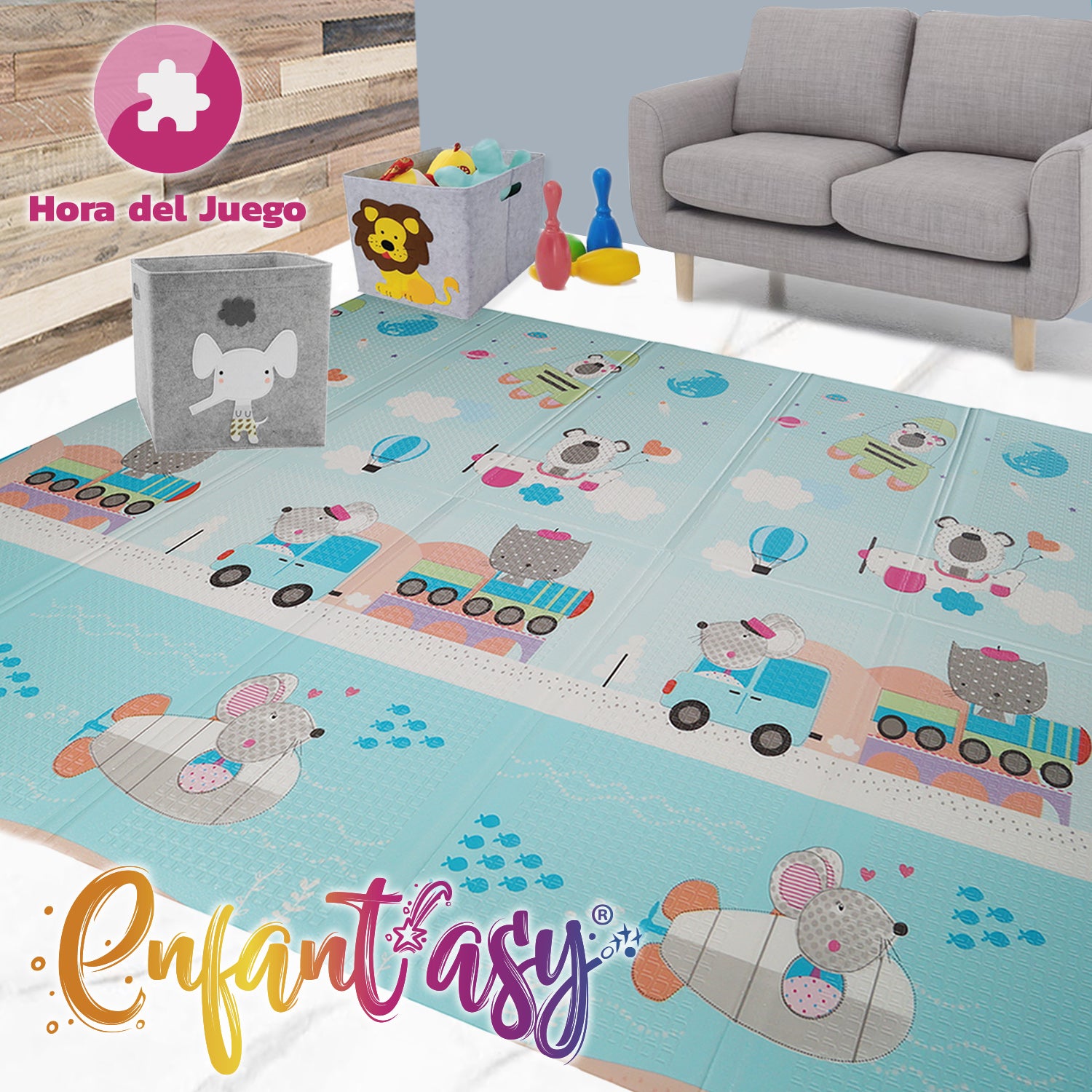 Tapete de Juego Plegable