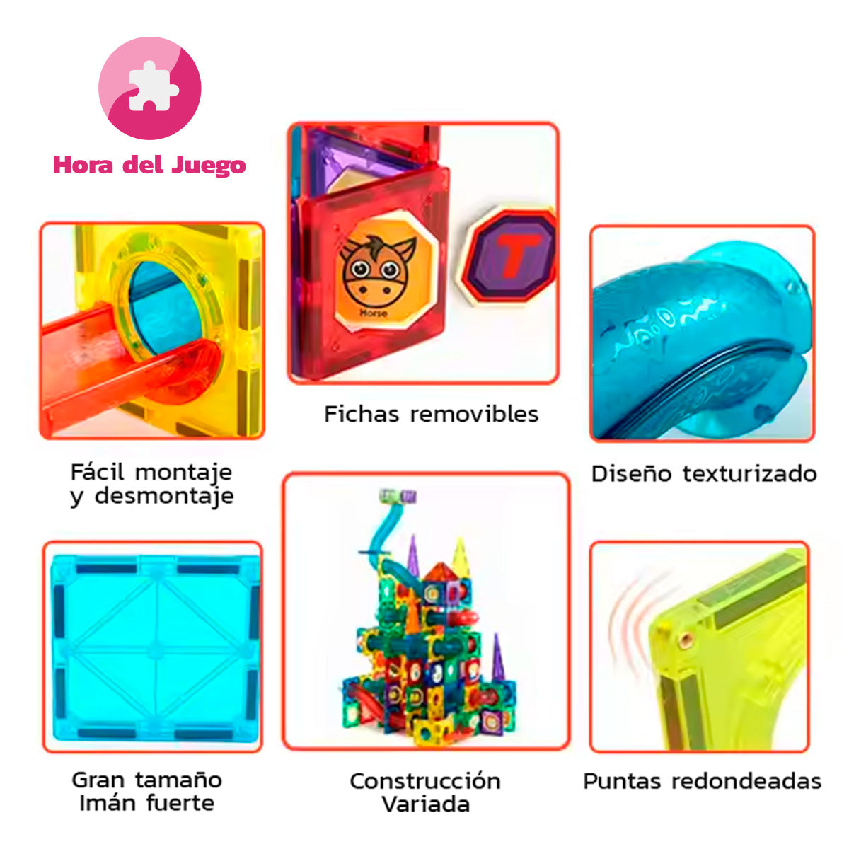 Fichas Magnéticas Túnel