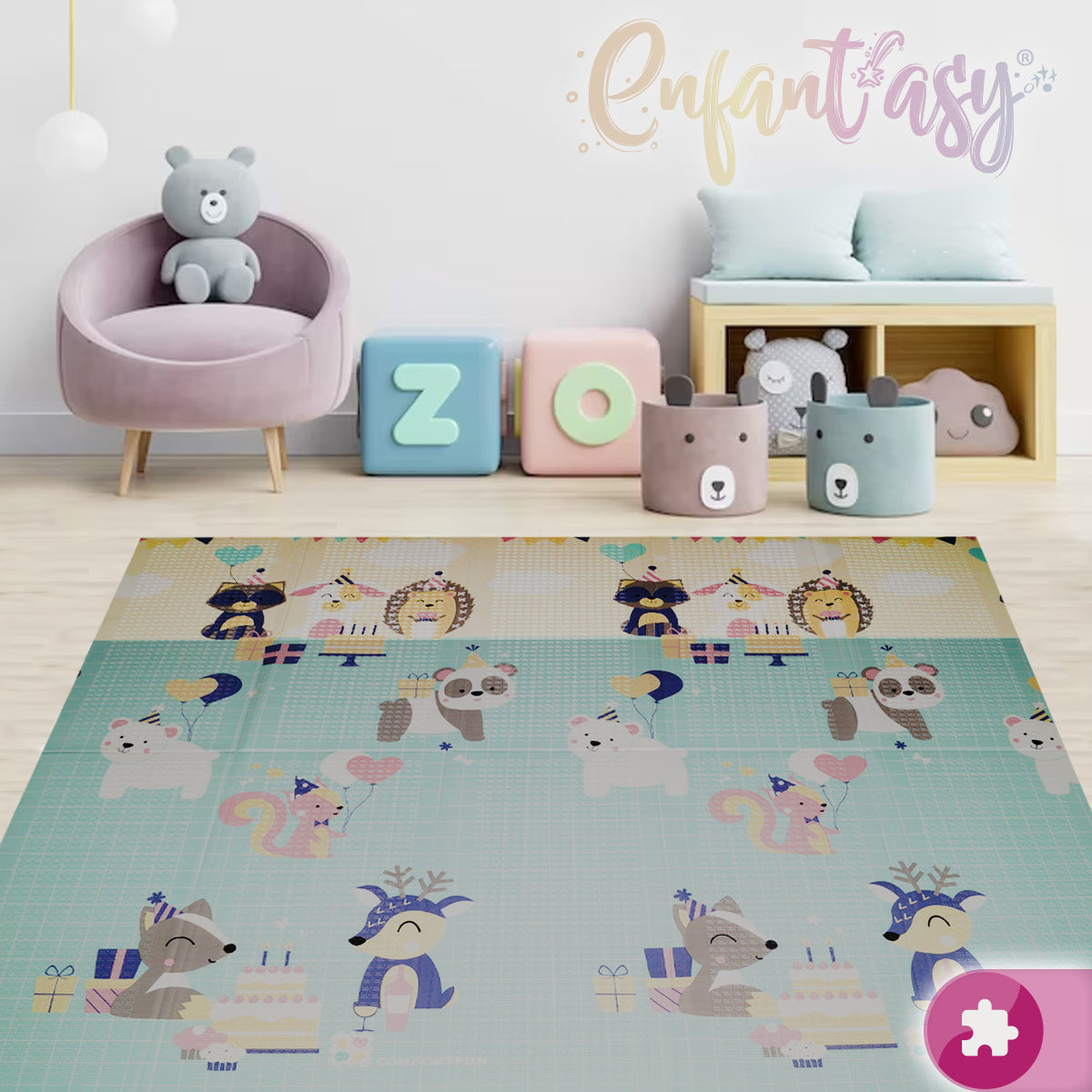 Tapete de Juego Plegable