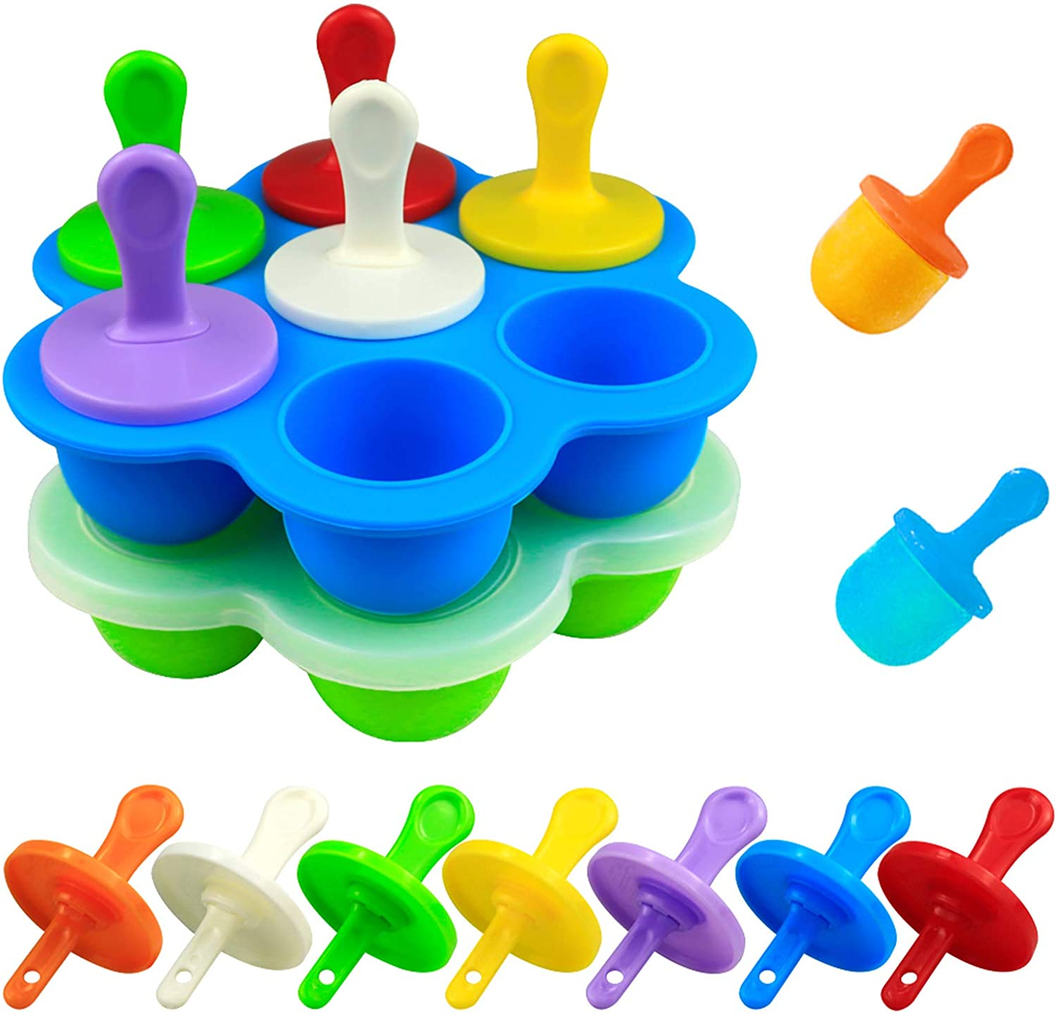 Paletas en Silicona para Bebé