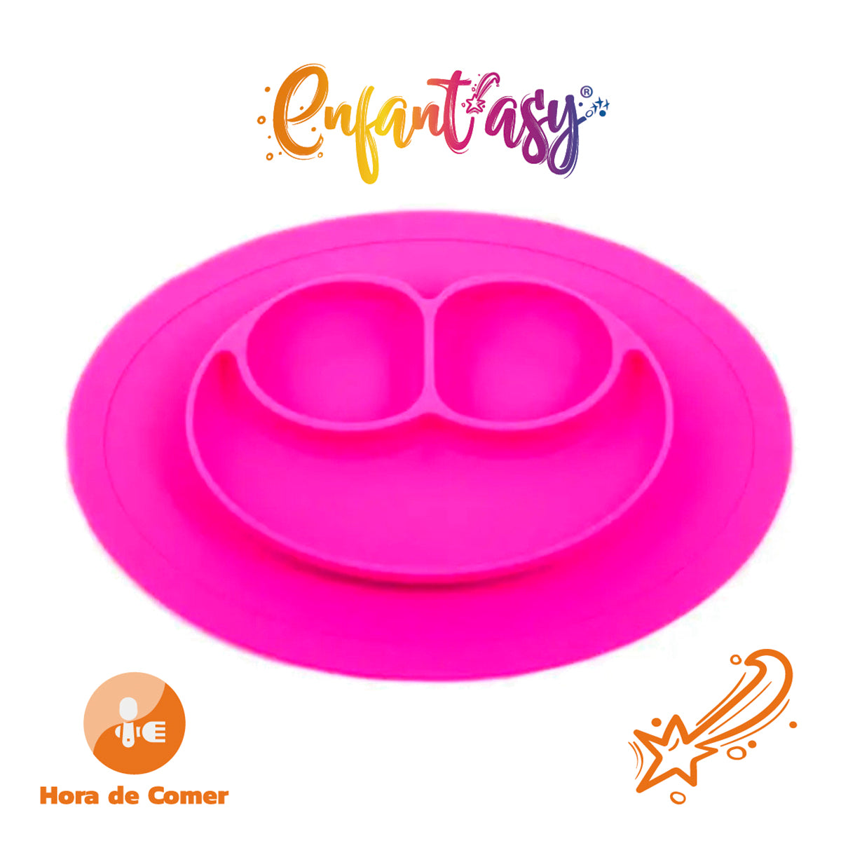 Plato en Silicona Llano