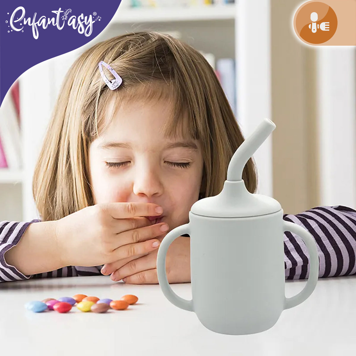 Vaso Pitillo Silicona