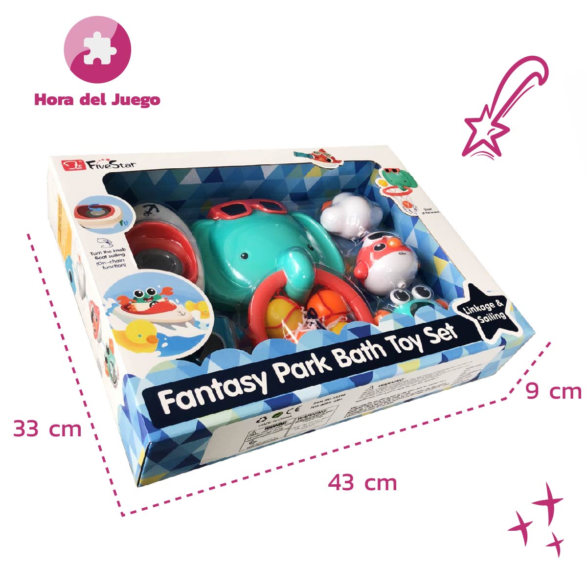 Set Juguetes de Baño