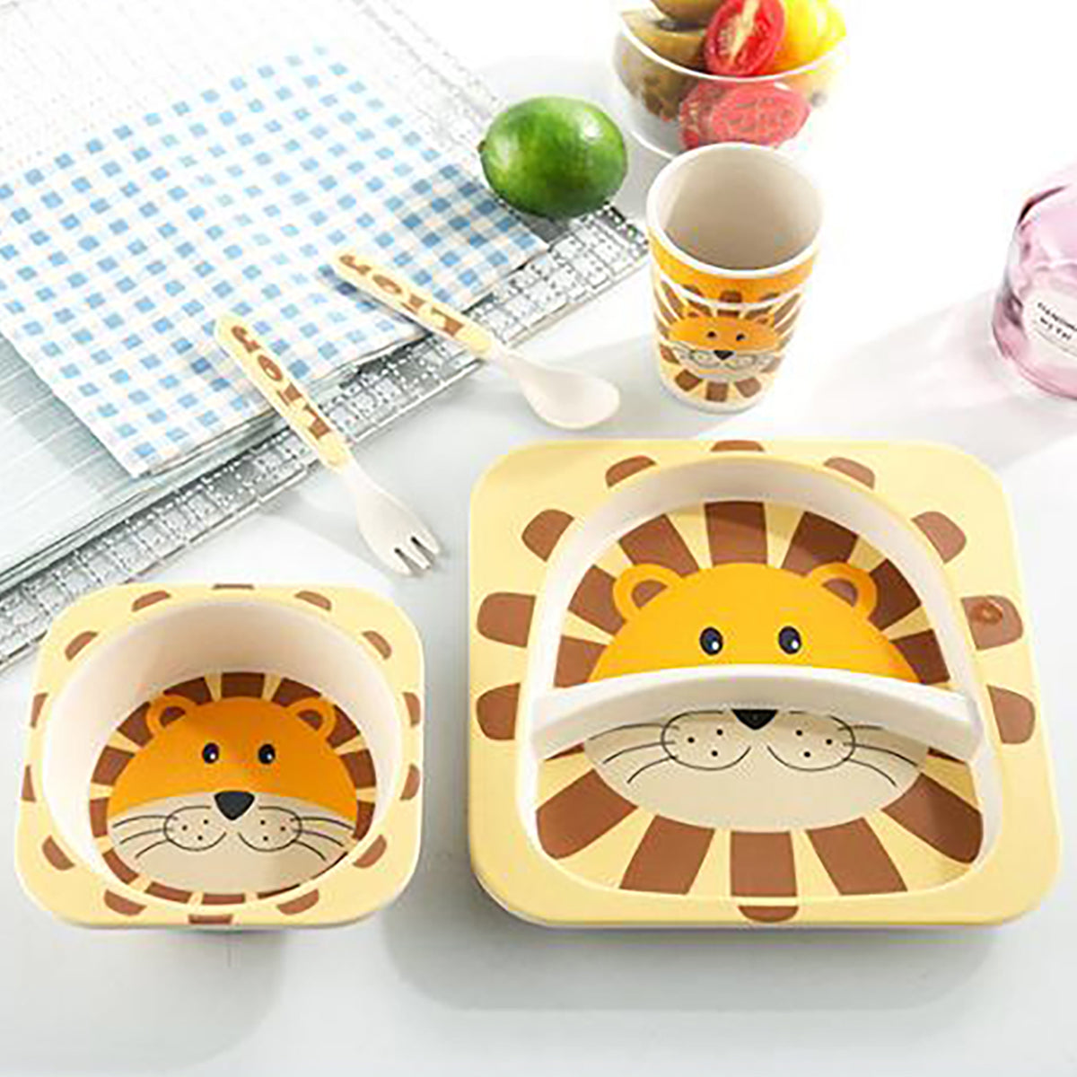 Set Vajilla en Bambú