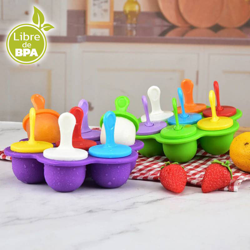 Paletas en Silicona para Bebé