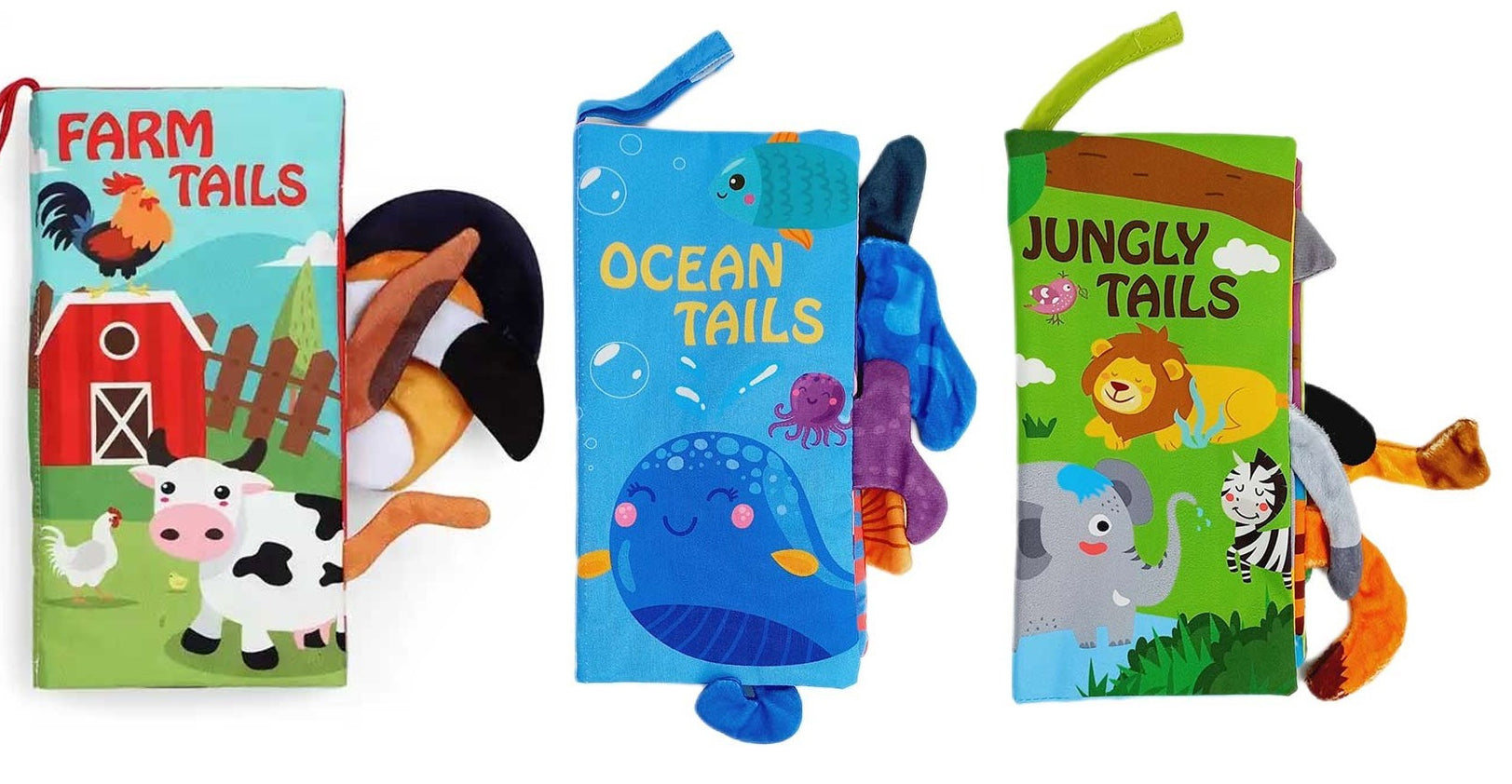 Libro de tela con textura