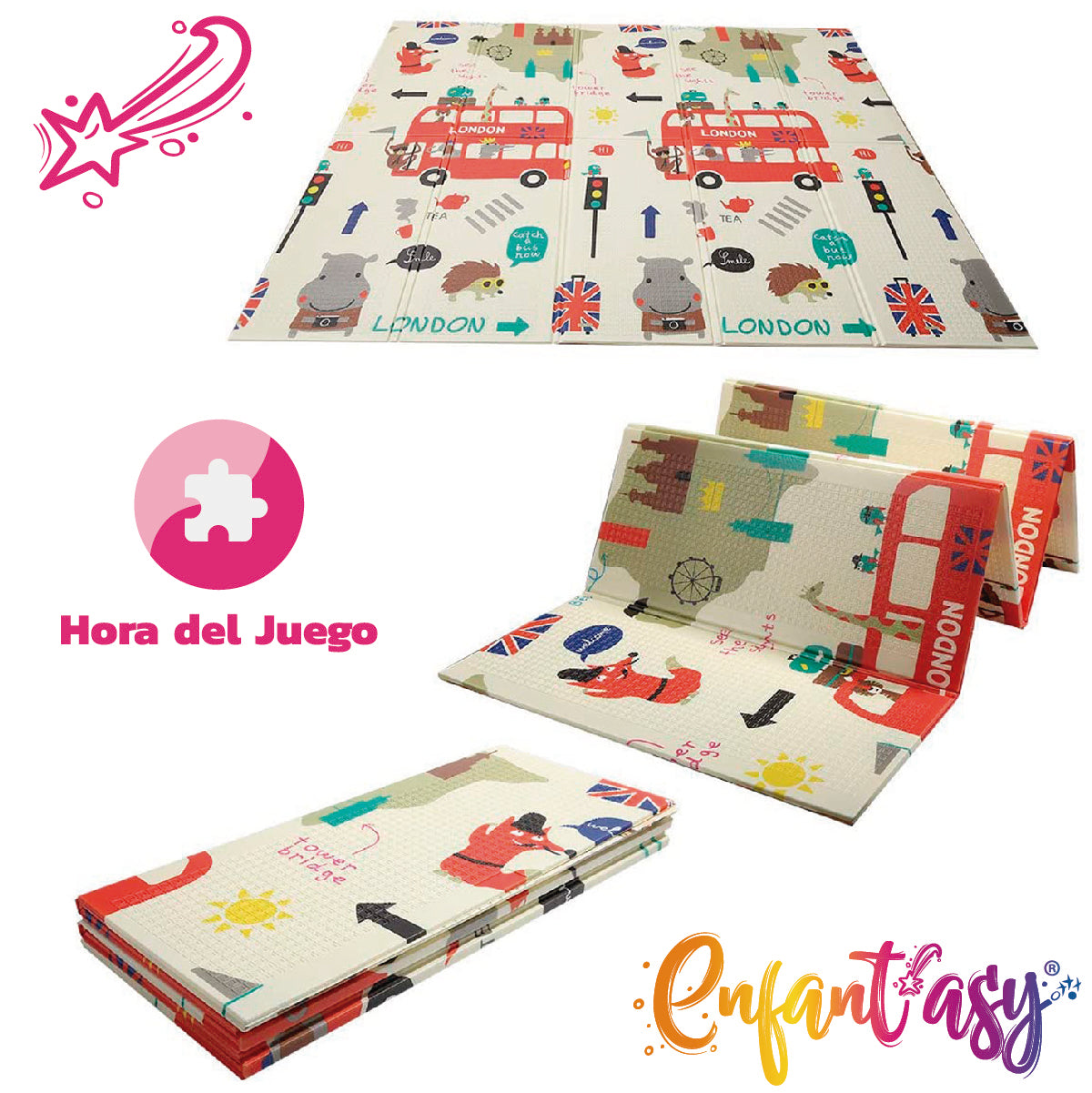 Tapete de Juego Plegable