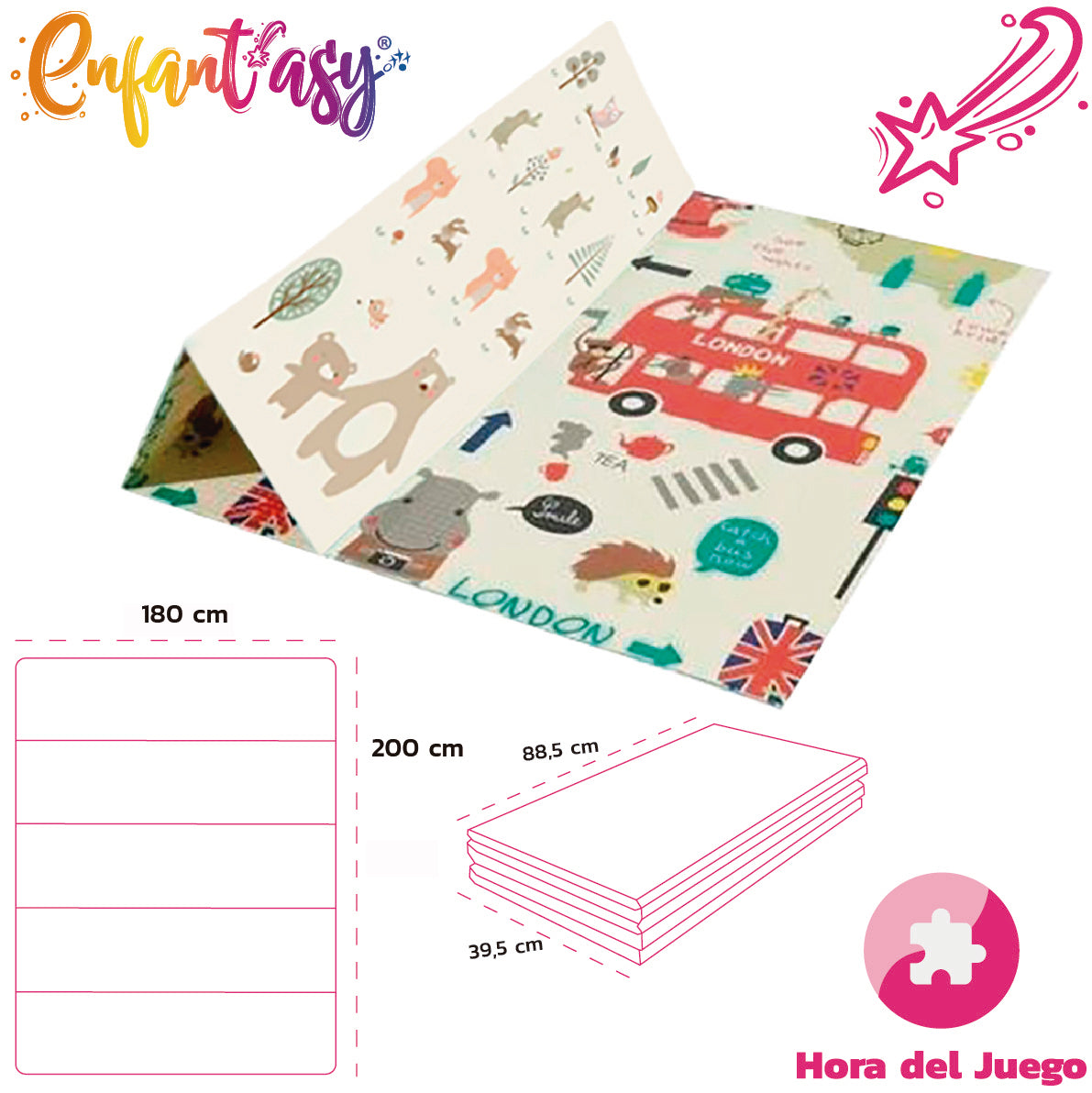 Tapete de Juego Plegable