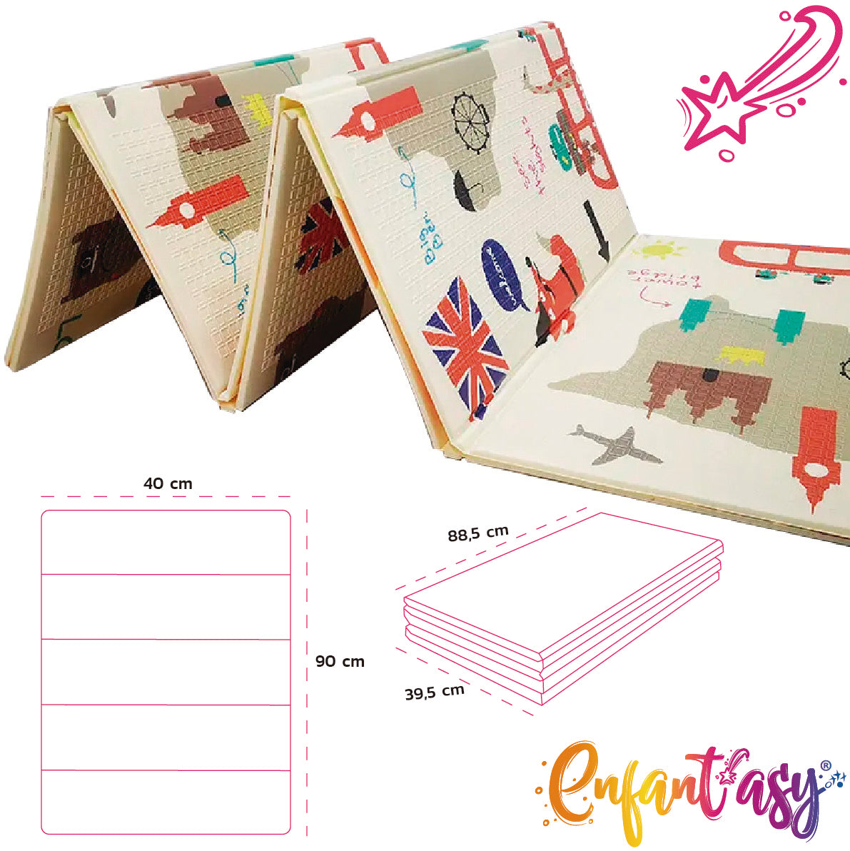 Tapete de Juego Plegable