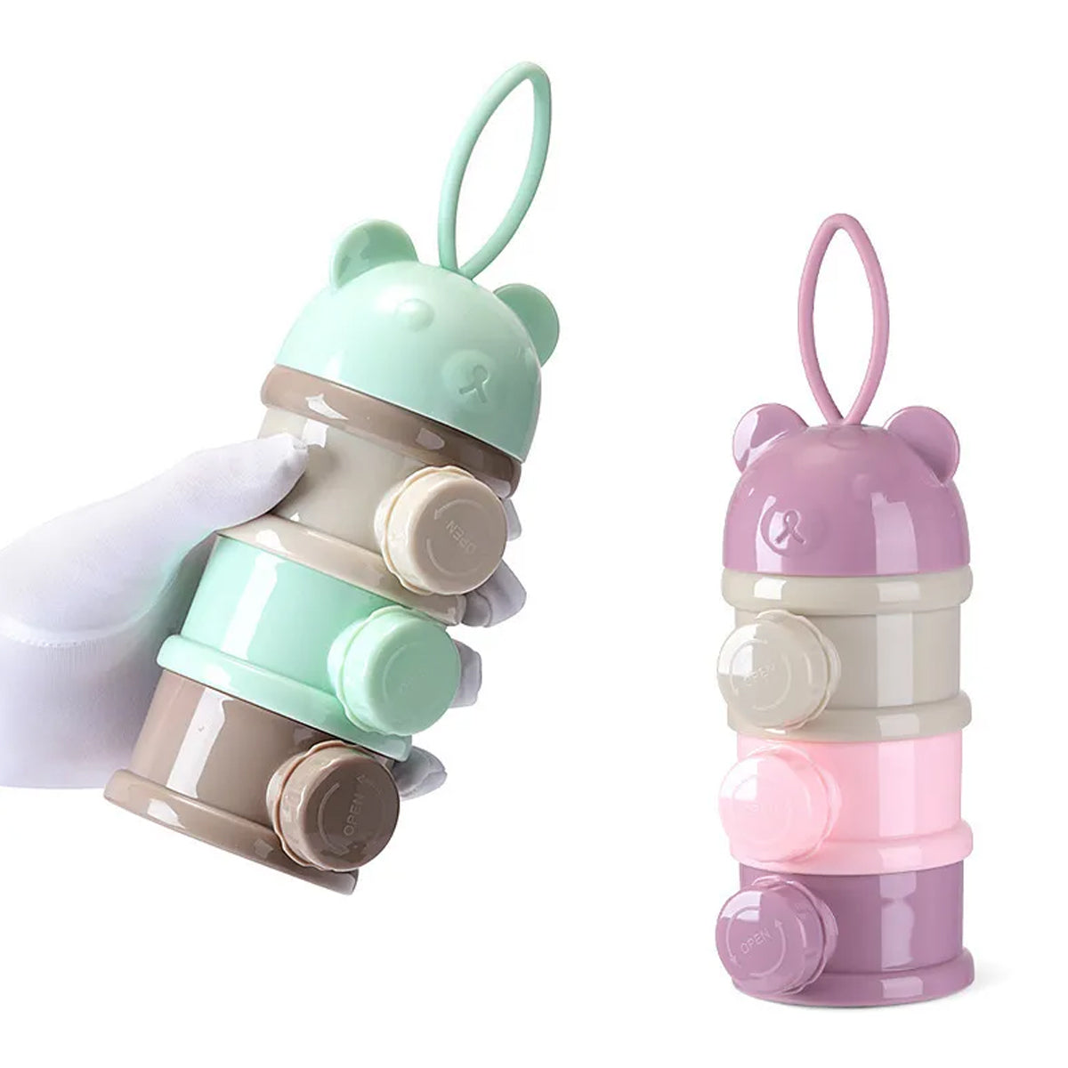 Dispensador Contenedor Porta Leche Fórmula Cereal