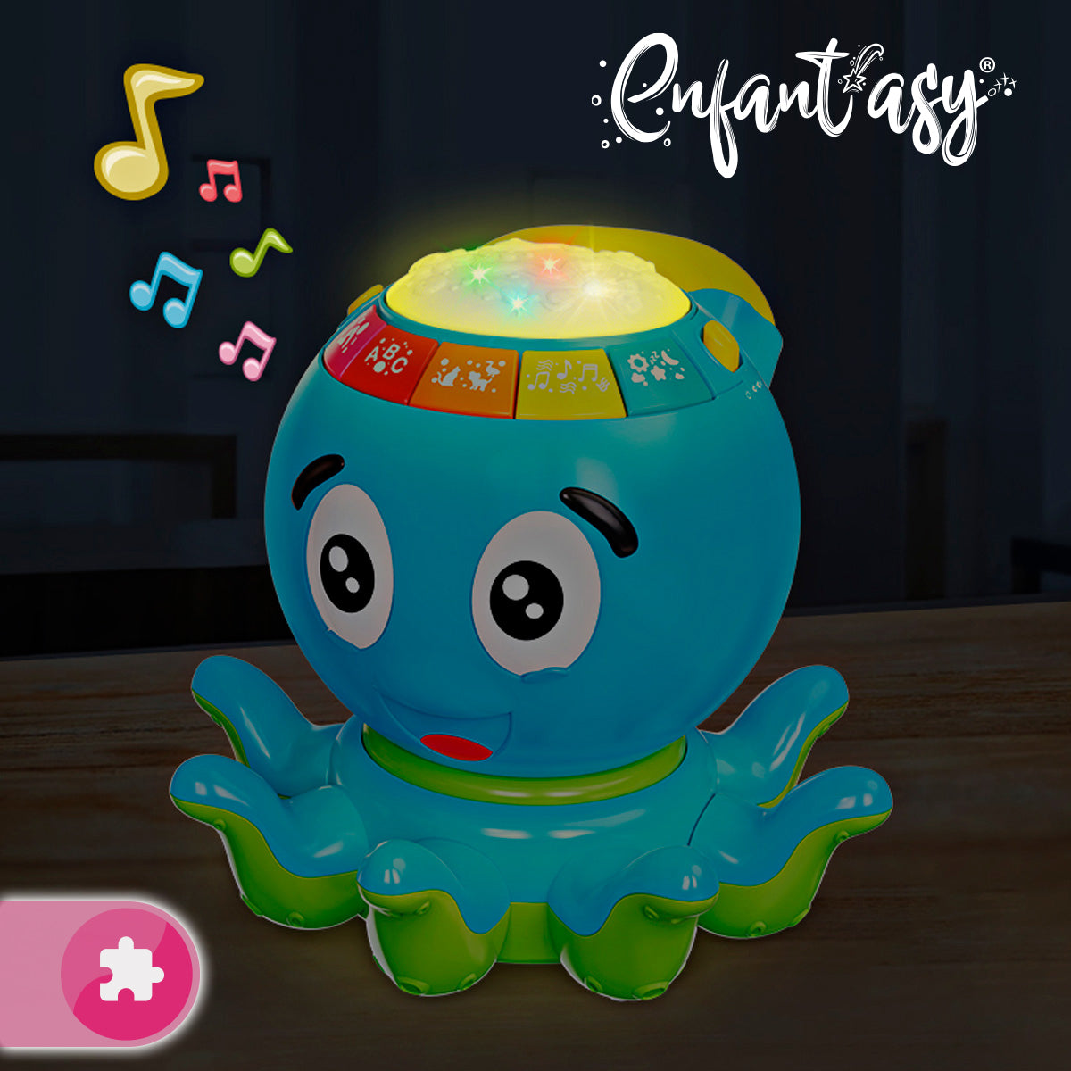 Pulpo Didáctico con Teléfono