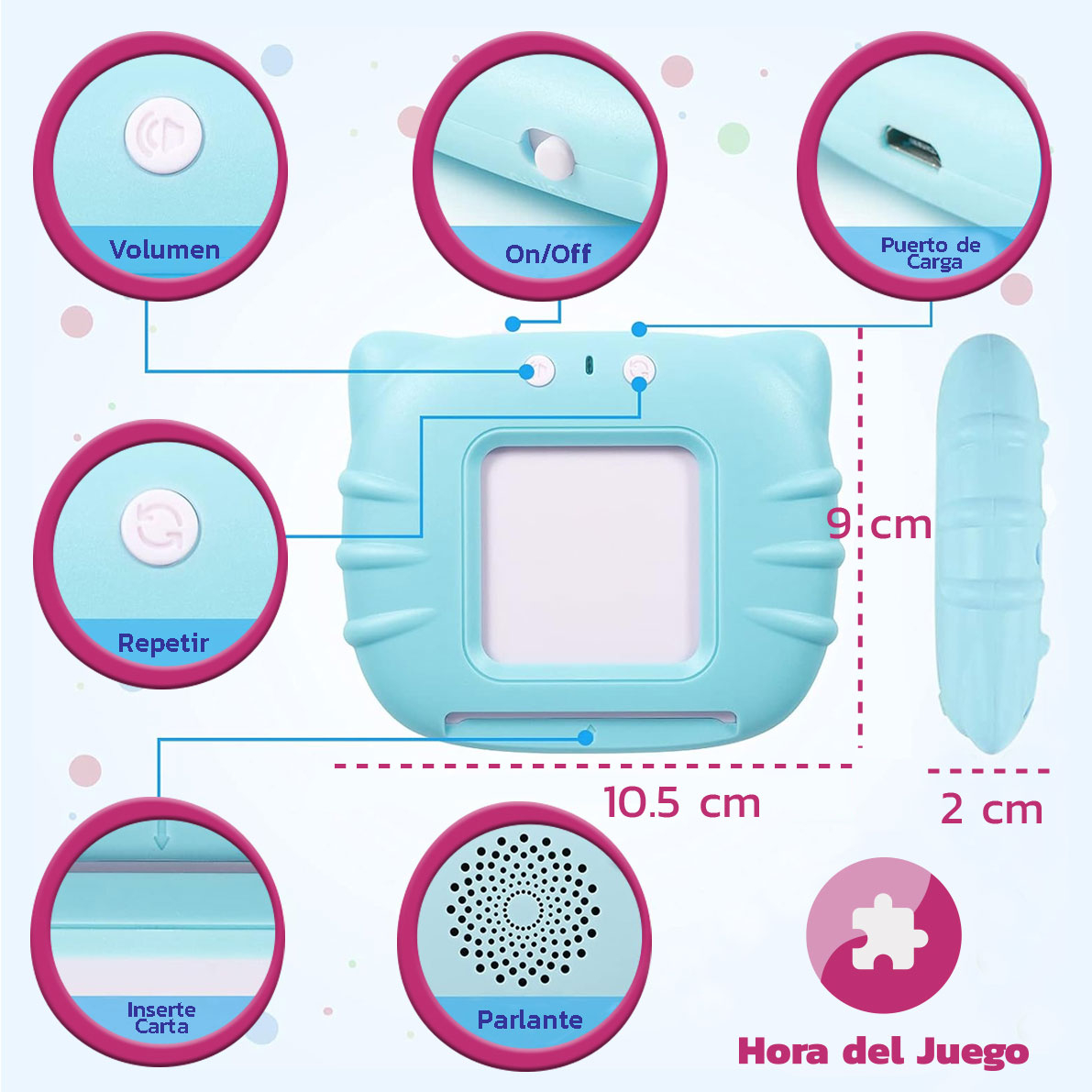 Lector Interactivo de Educación Temprana Ingles Español