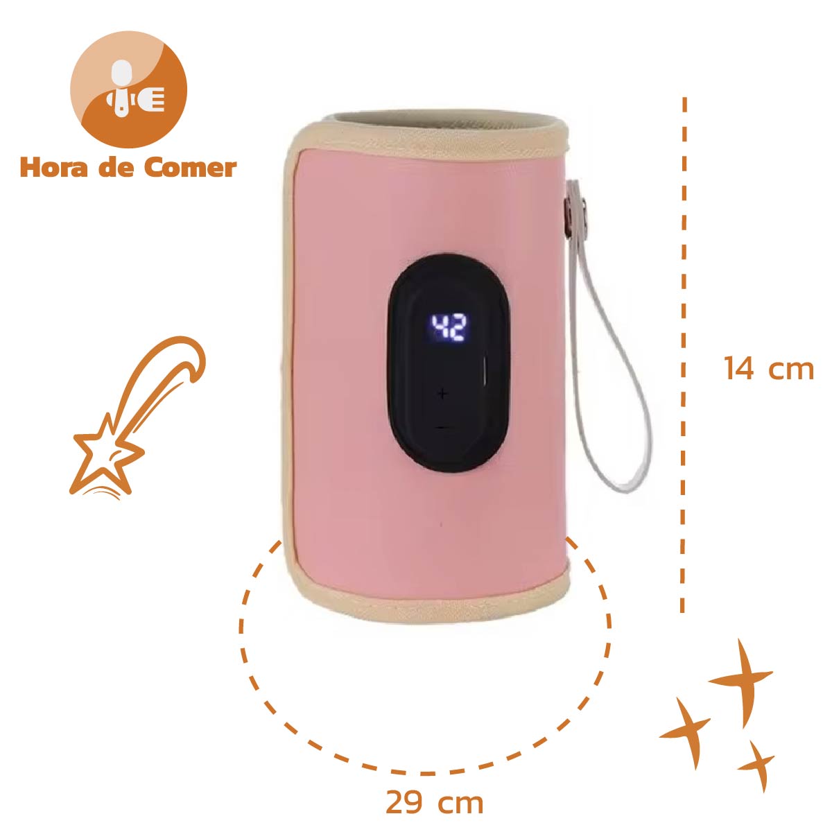 Funda térmica USB  para tetero