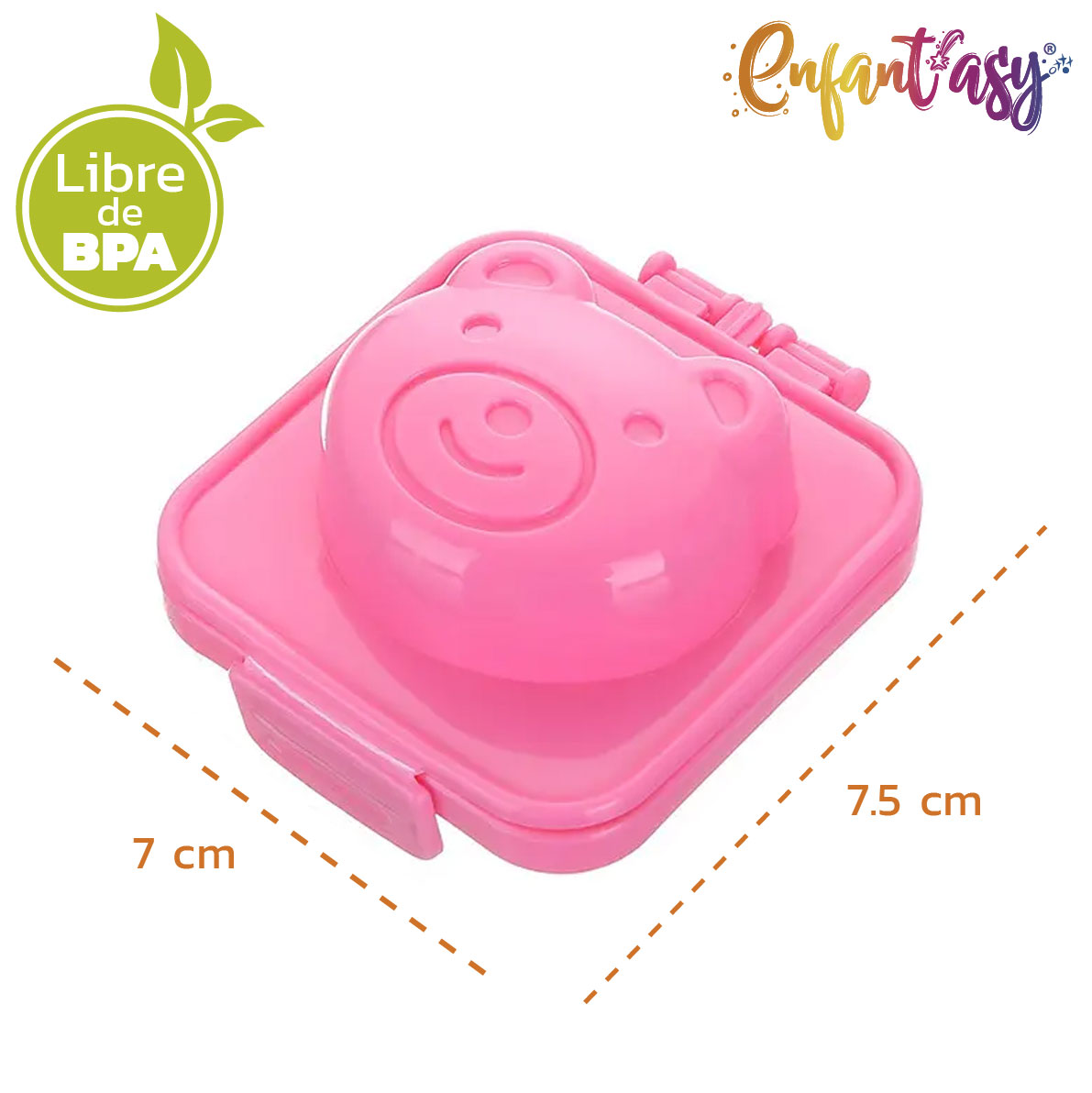 Moldes Plásticos para Huevos / Arroz Pack X 6