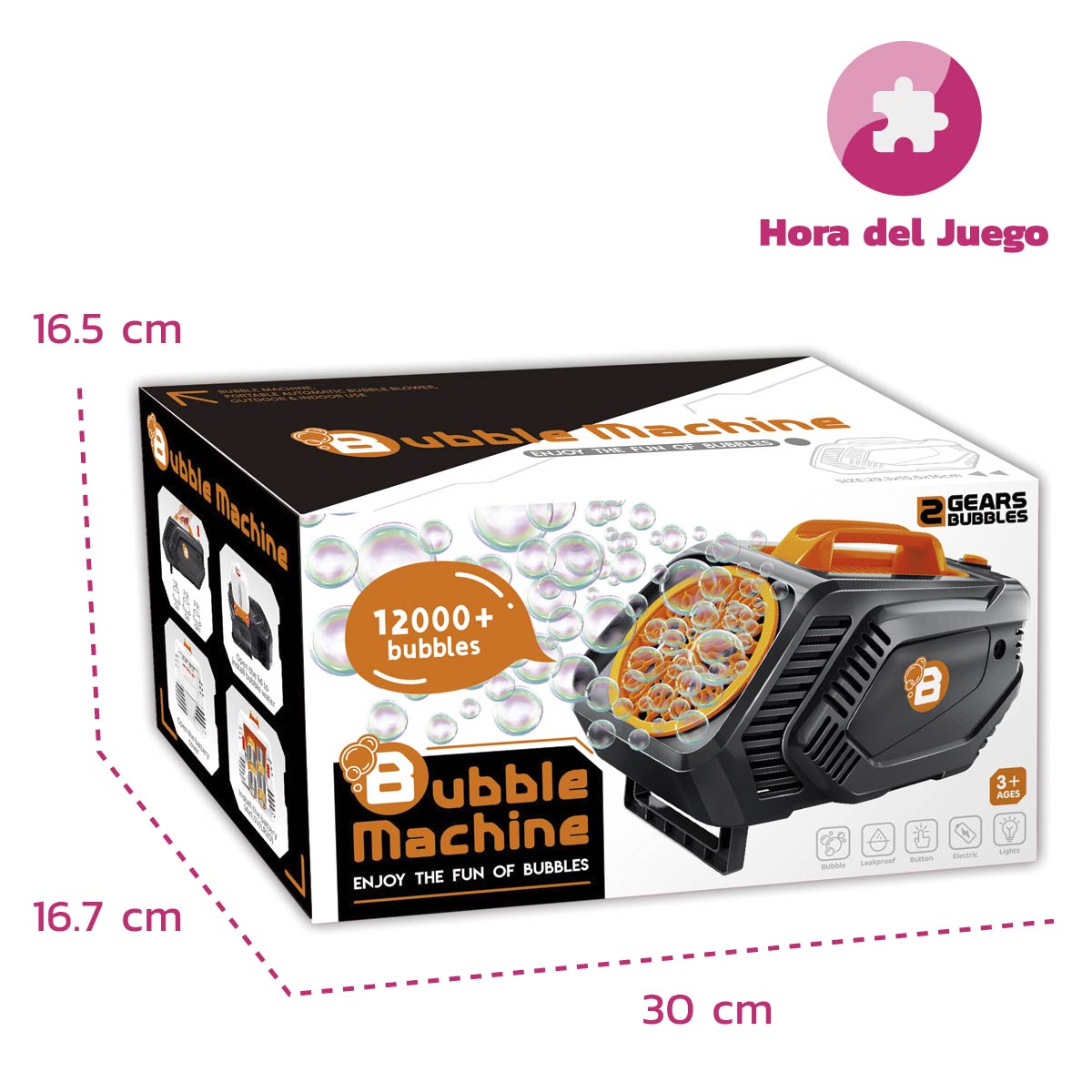 Burbujero Máquina de Hacer Burbujas