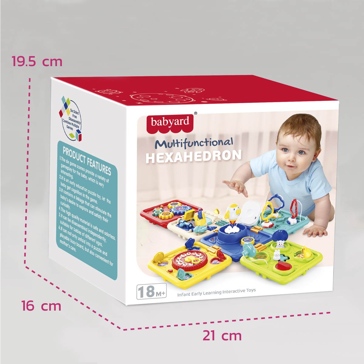 Cubo Didáctico Multifuncional