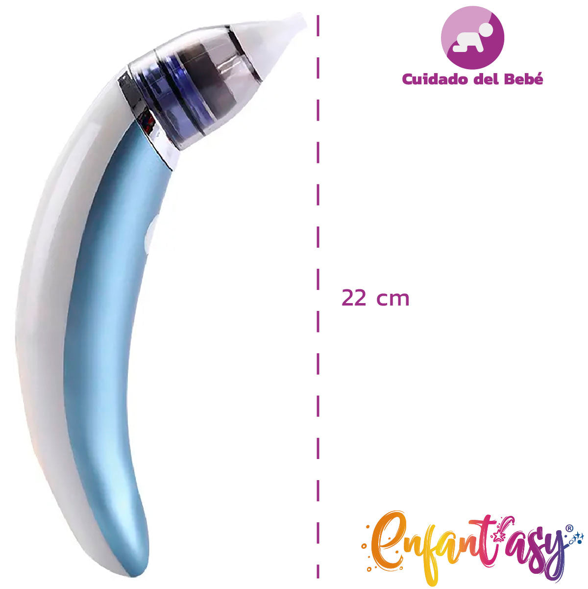 Aspirador nasal eléctrico