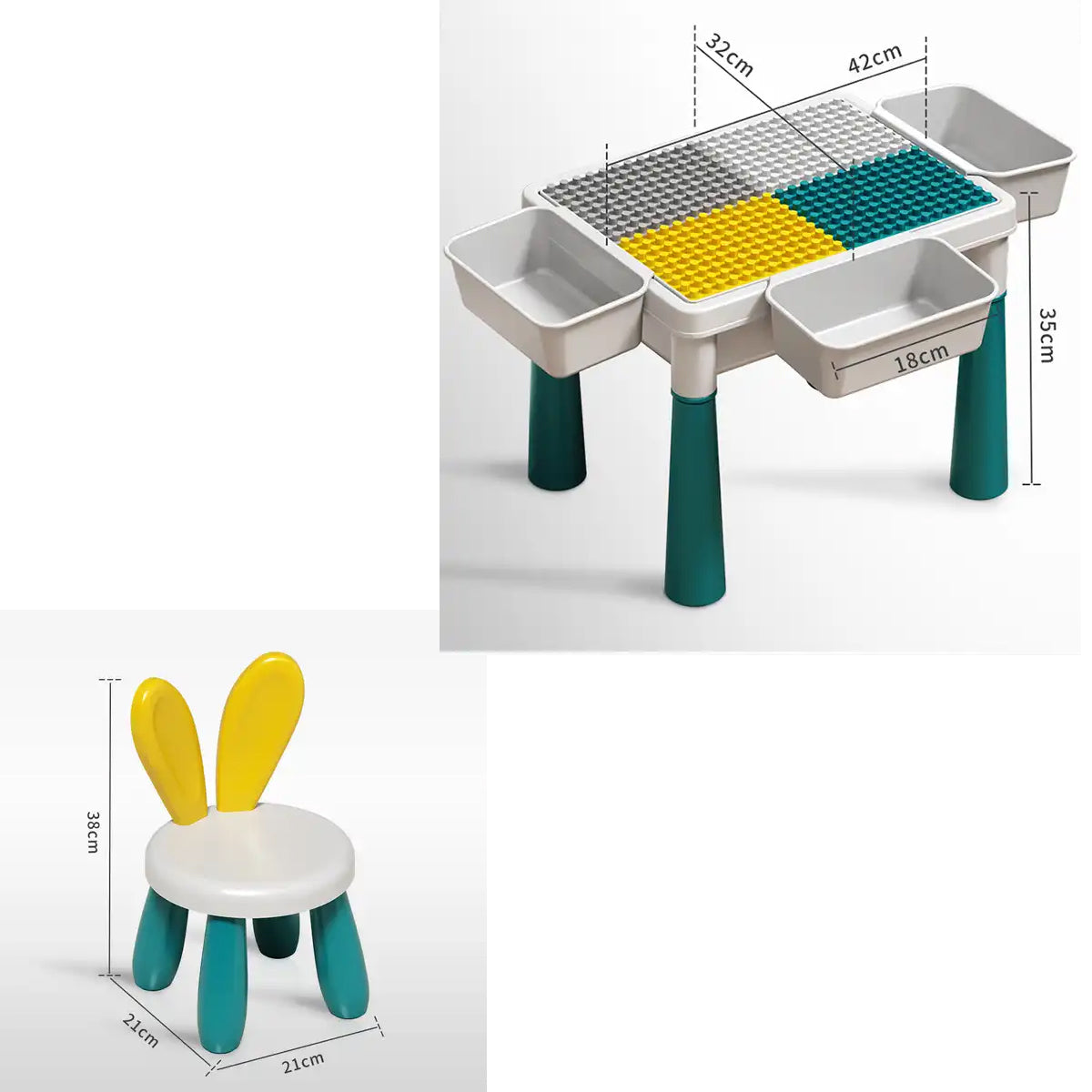 Mesa Mediana Multifuncional con Silla