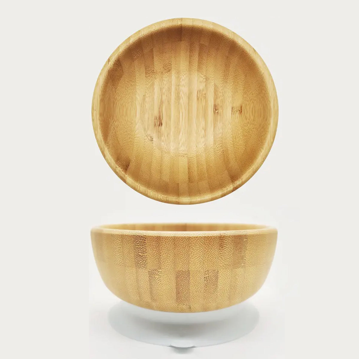 Bowl Bambú con Chupa y Cuchara