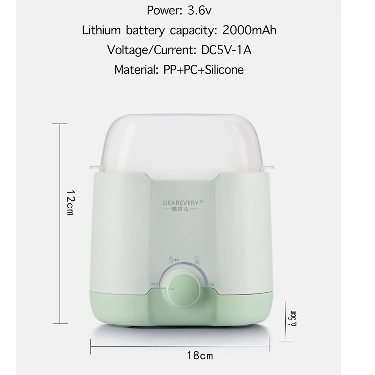 Esterilizador Calentador Biberones