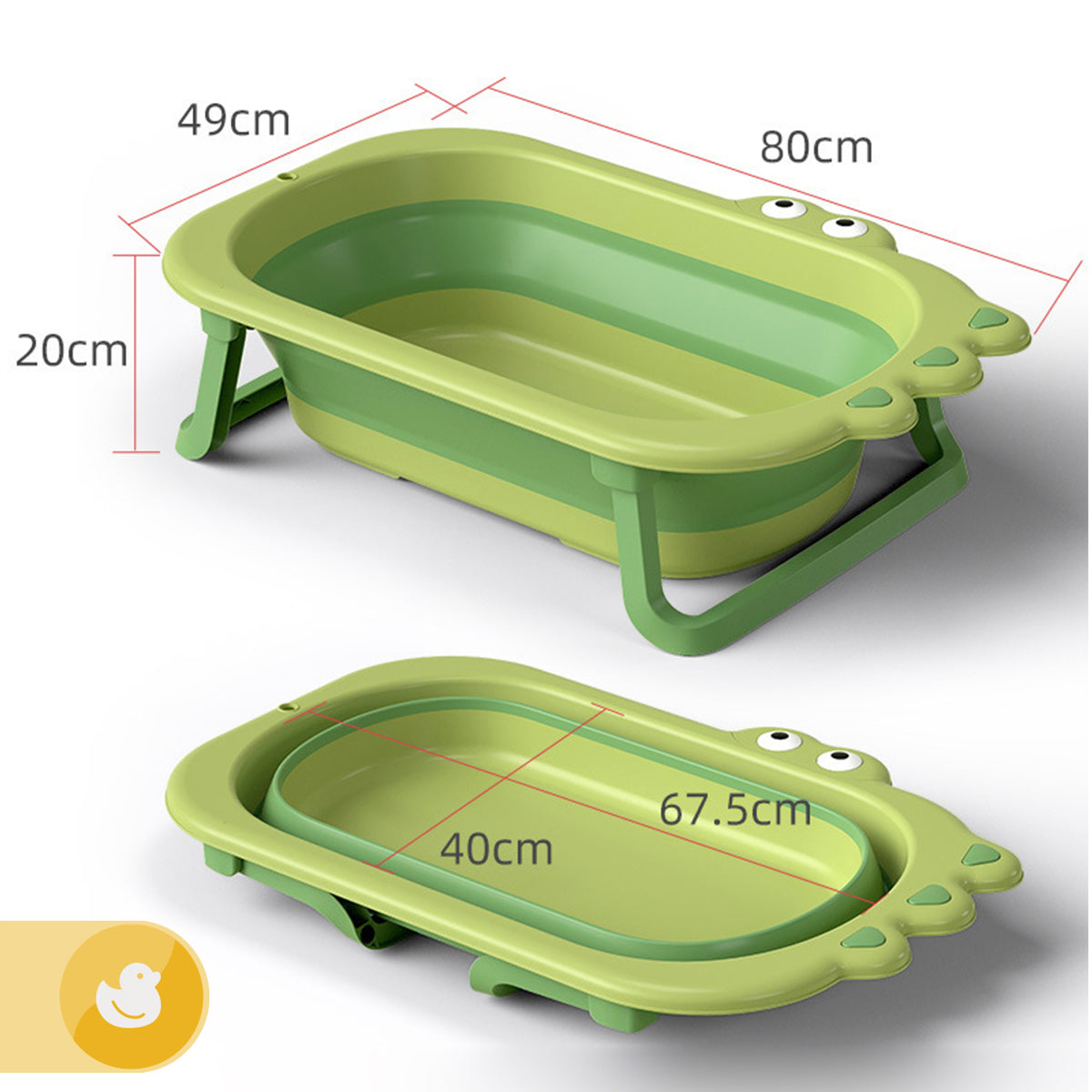 Tina Plegable con Almohada