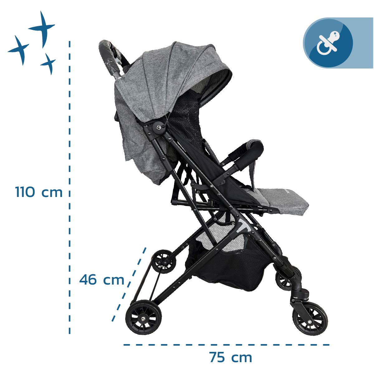 Coche Tipo Maleta Paseador