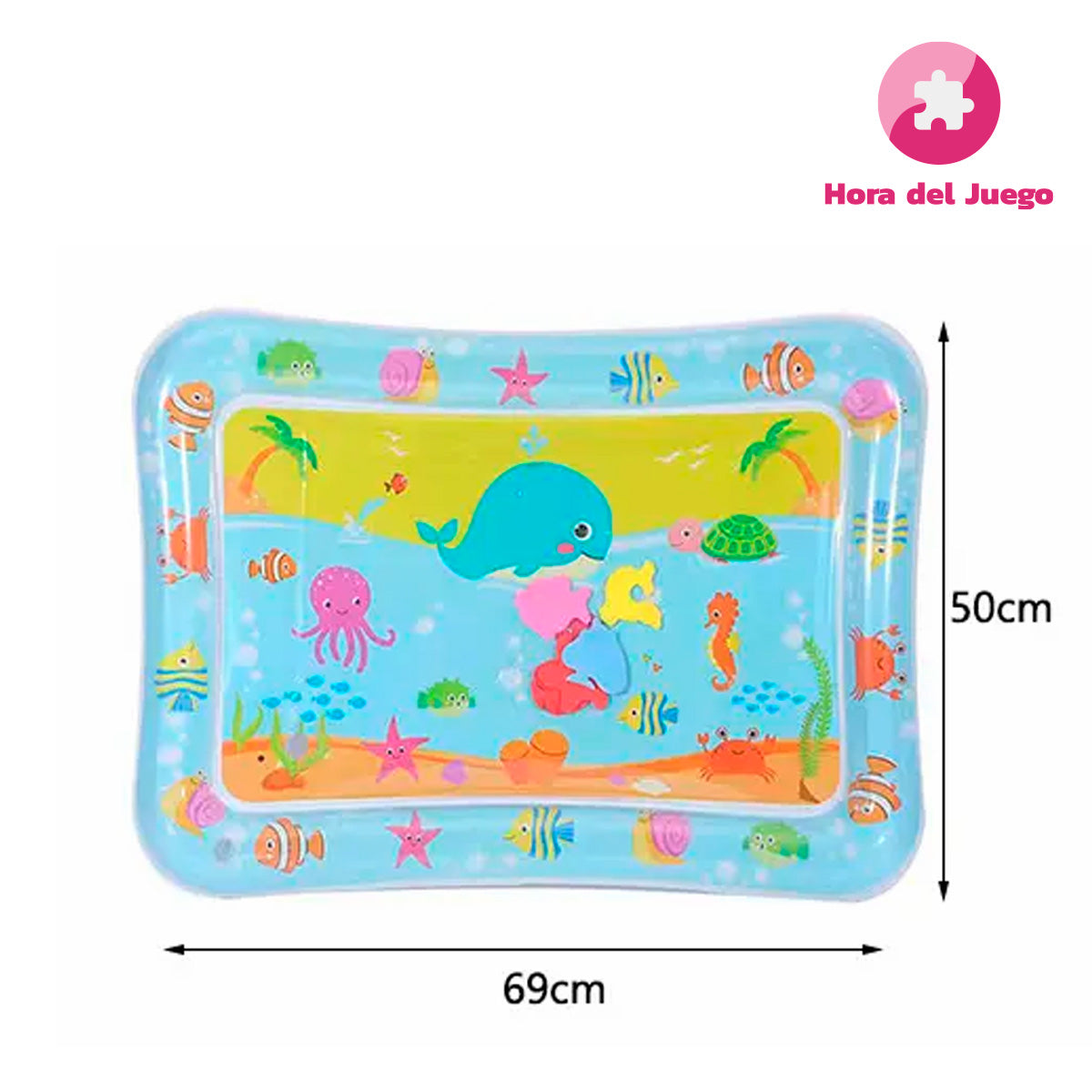 Tapete de estimulación con agua