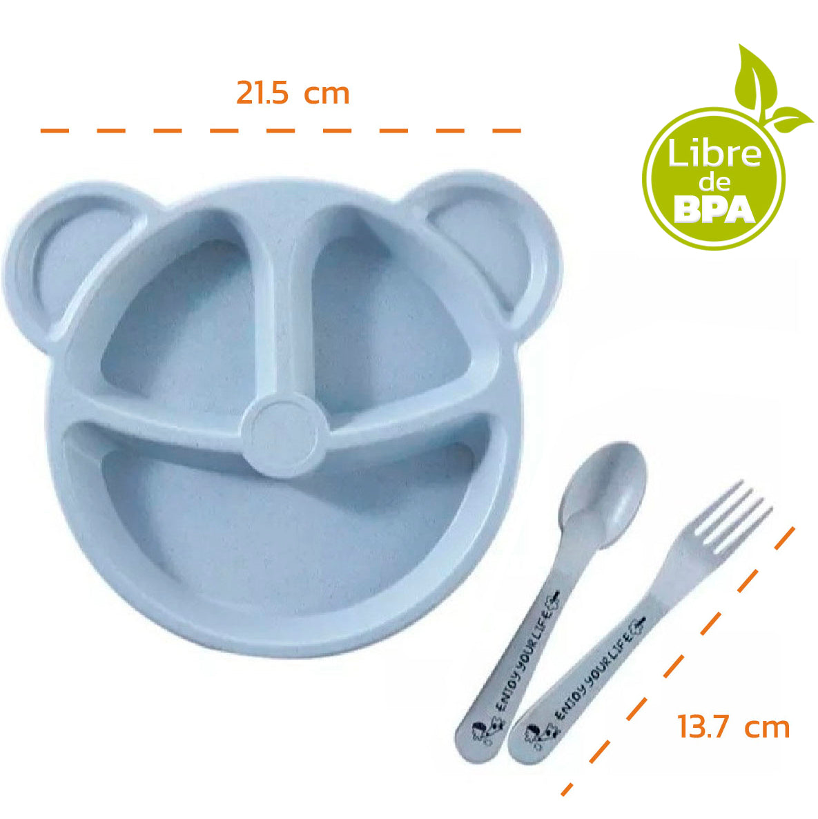 Set Vajilla en Trigo