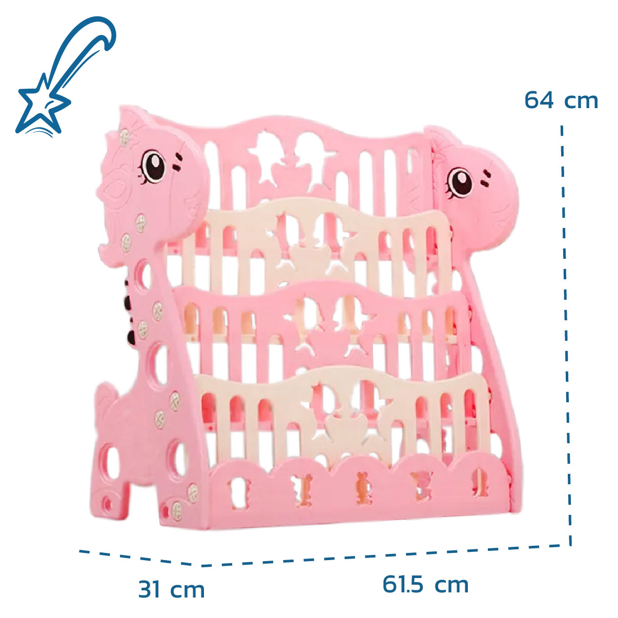 Organizador de libros 62 x 64