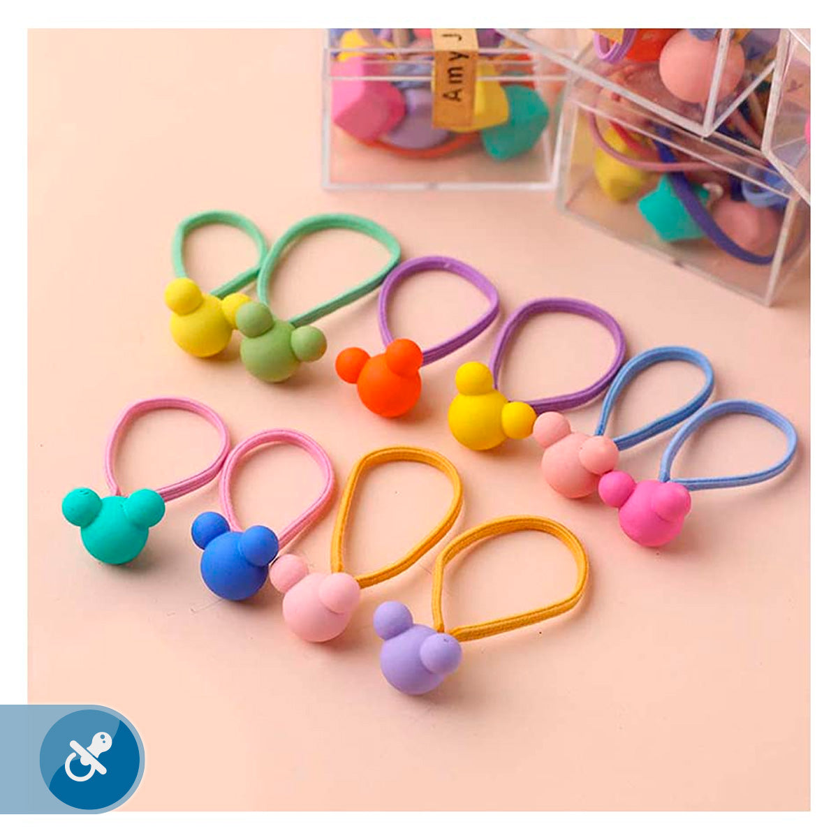 Moños Elásticos para el Cabello