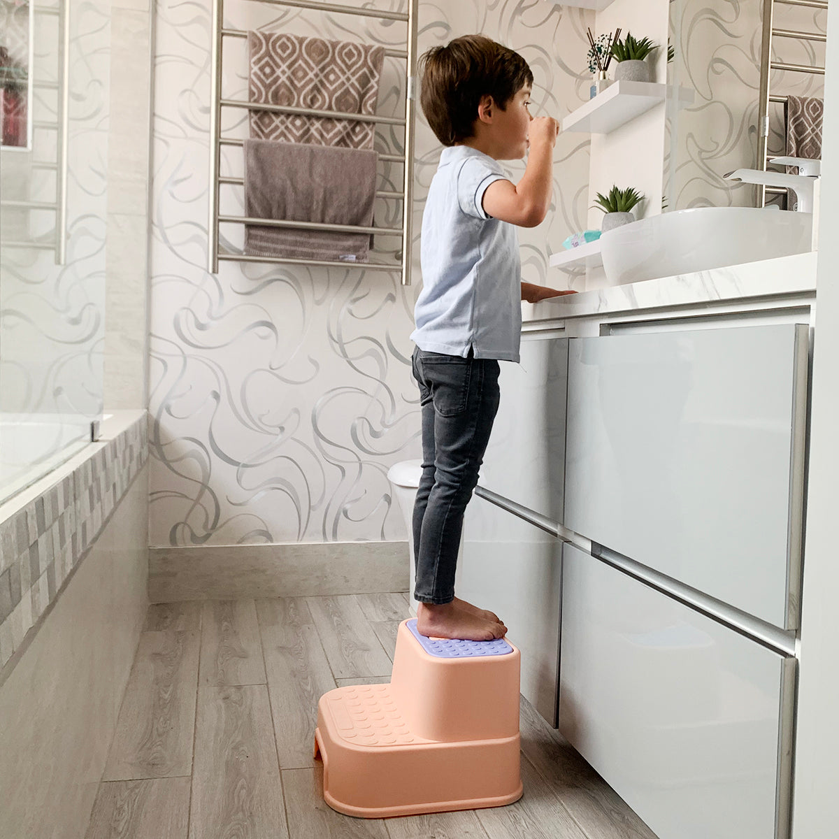 Butaco Escalera 2 pasos