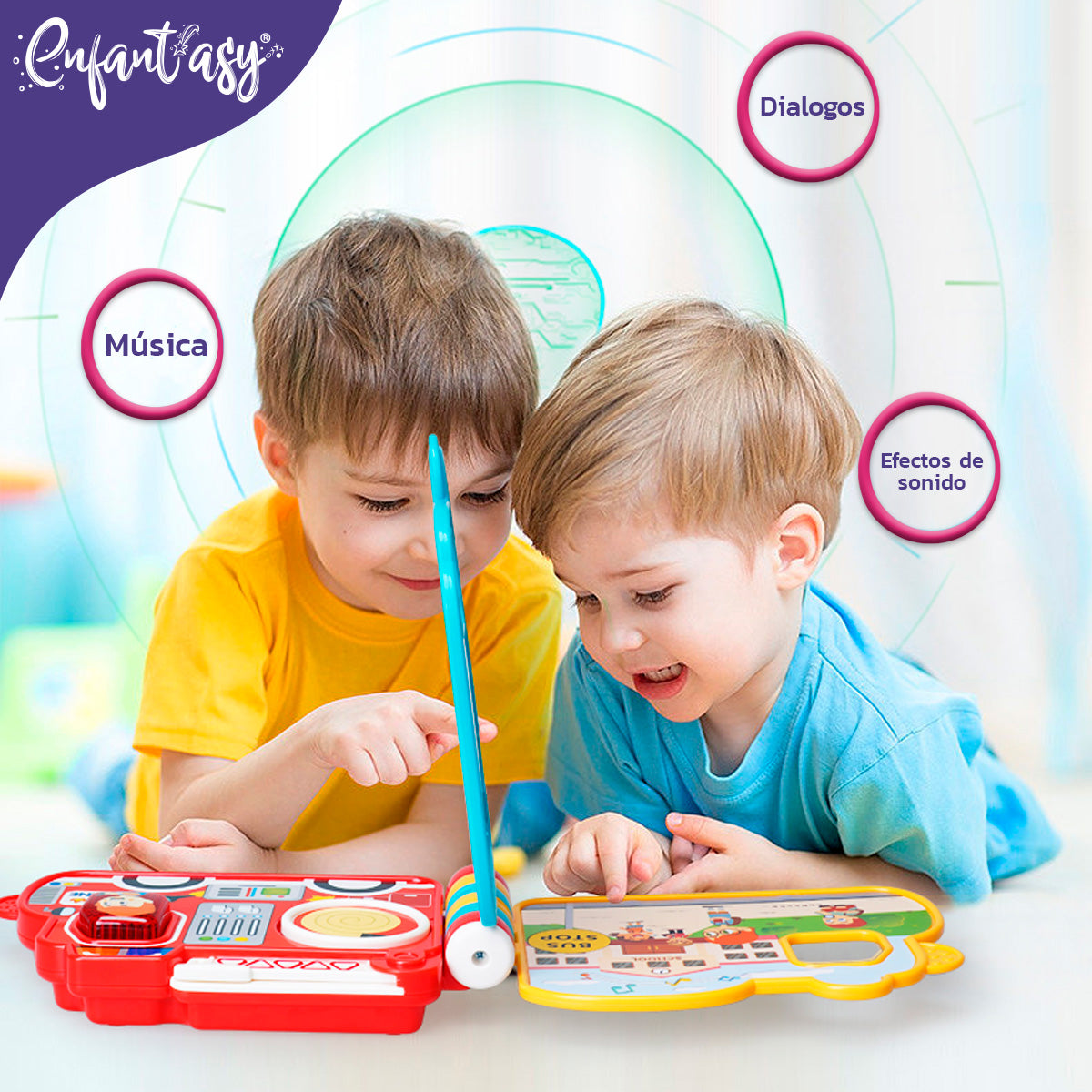 Libro Musical Infantil Voces Luces y Sonidos