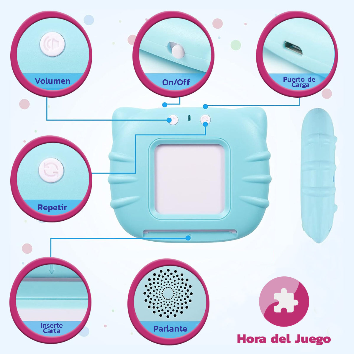 Lector Interactivo de Educación Temprana Ingles Español