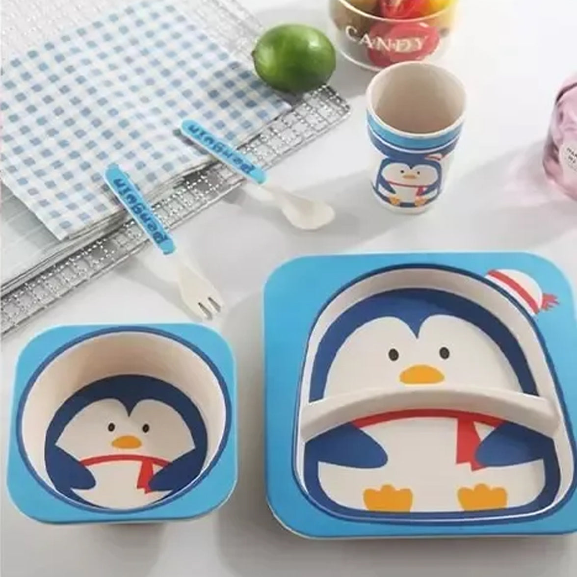 Set Vajilla en Bambú