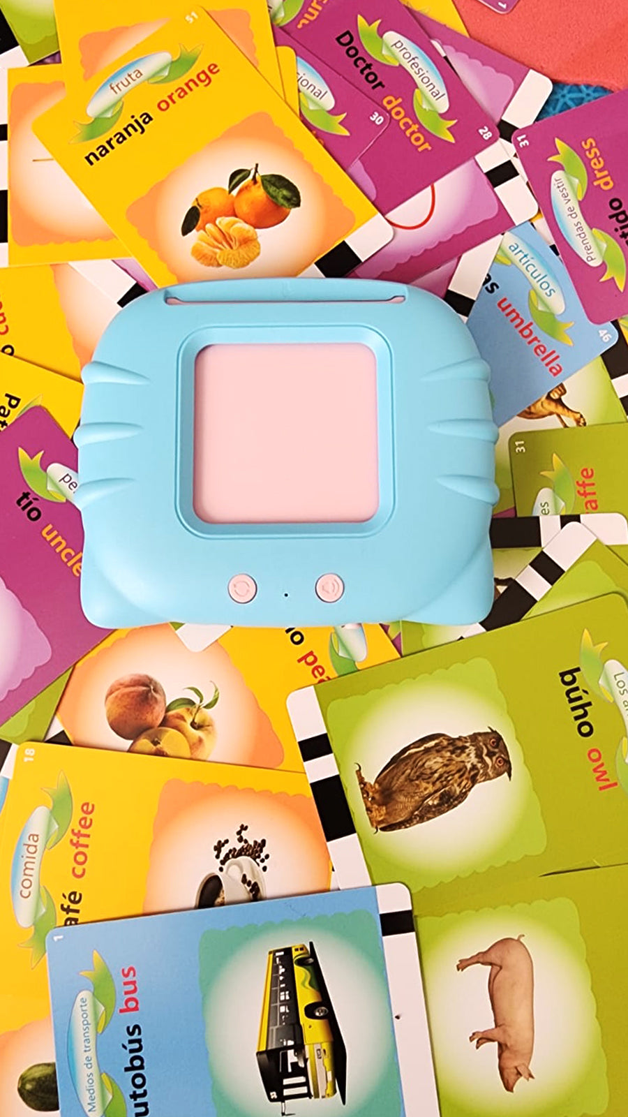 Lector Interactivo de Educación Temprana Ingles Español