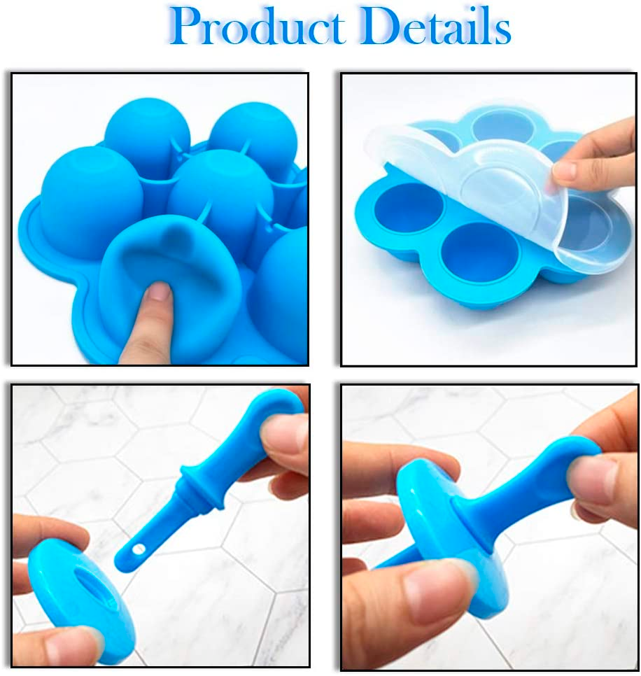 Paletas en Silicona para Bebé