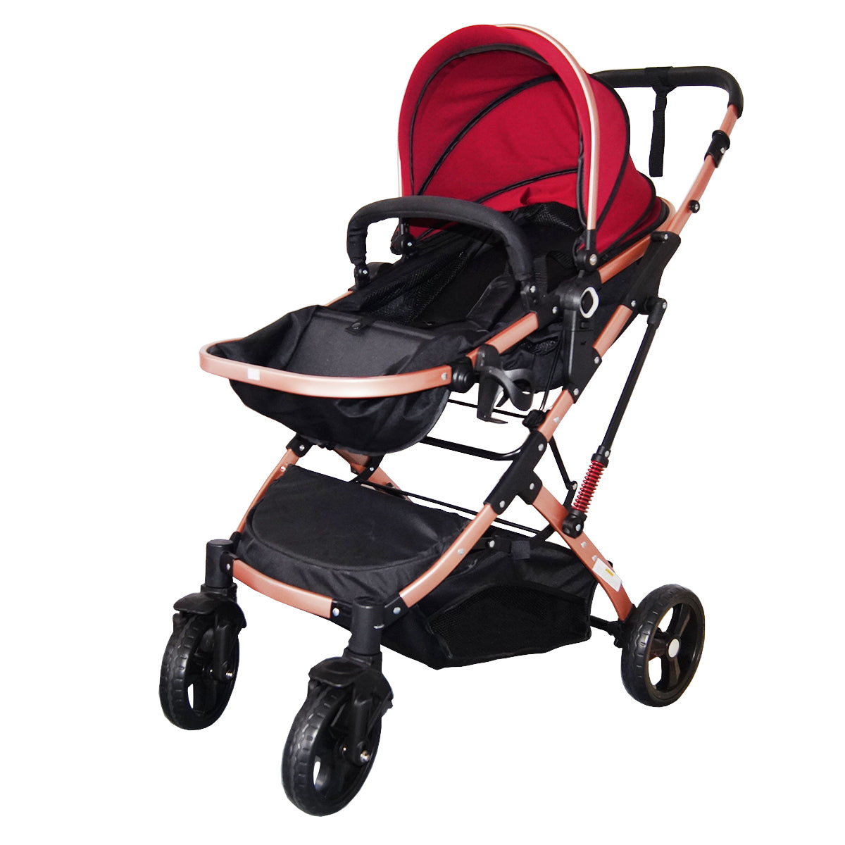 Coche Paseador Bebé Tipo Moises Ultracompacto y Elegante